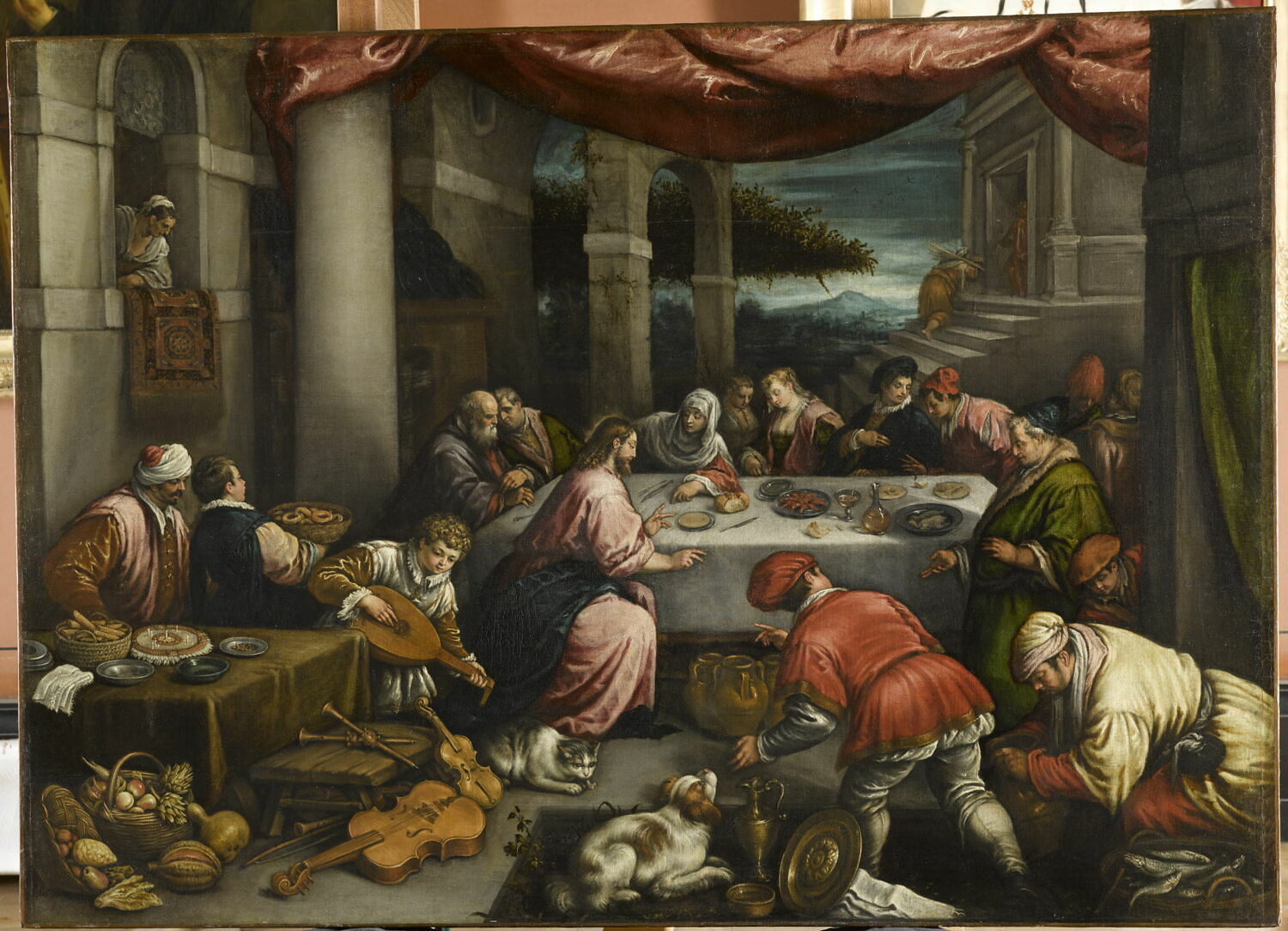 Les Noces de Cana, Bassano, Leandro, 4e quart du XVIe siècle (vers 1579)