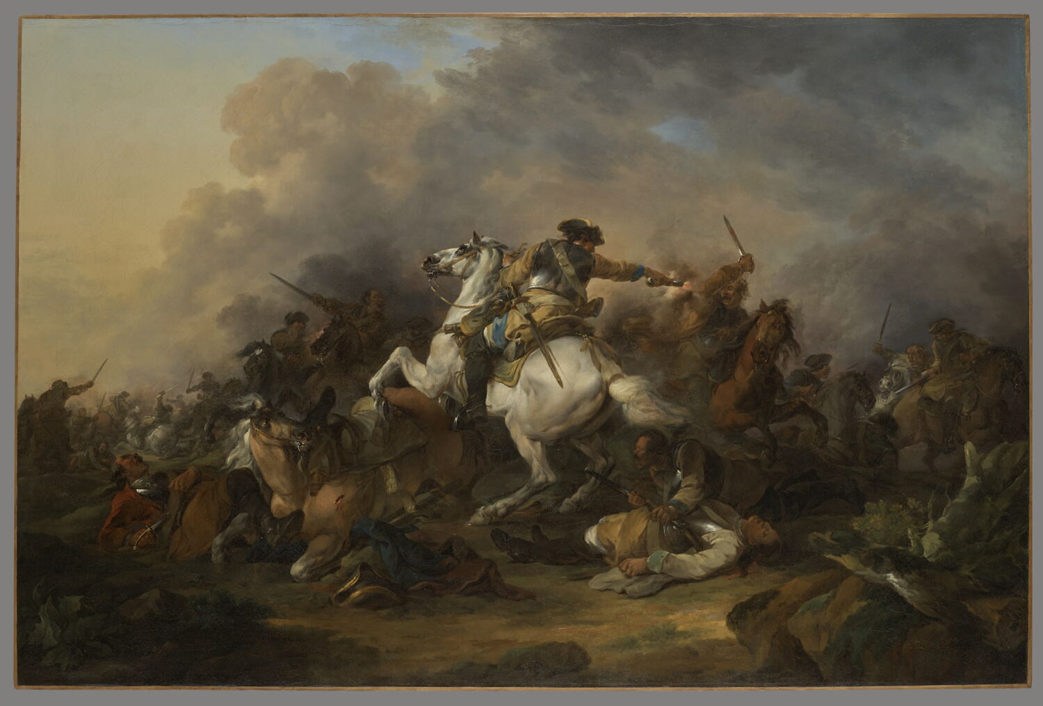 Choc de cavalerie, Casanova, François-Joseph, 2e moitié du XVIIIe siècle (1750 - 1800)