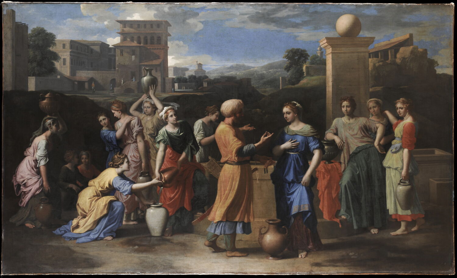 Éliézer et Rébecca, Nicolas Poussin