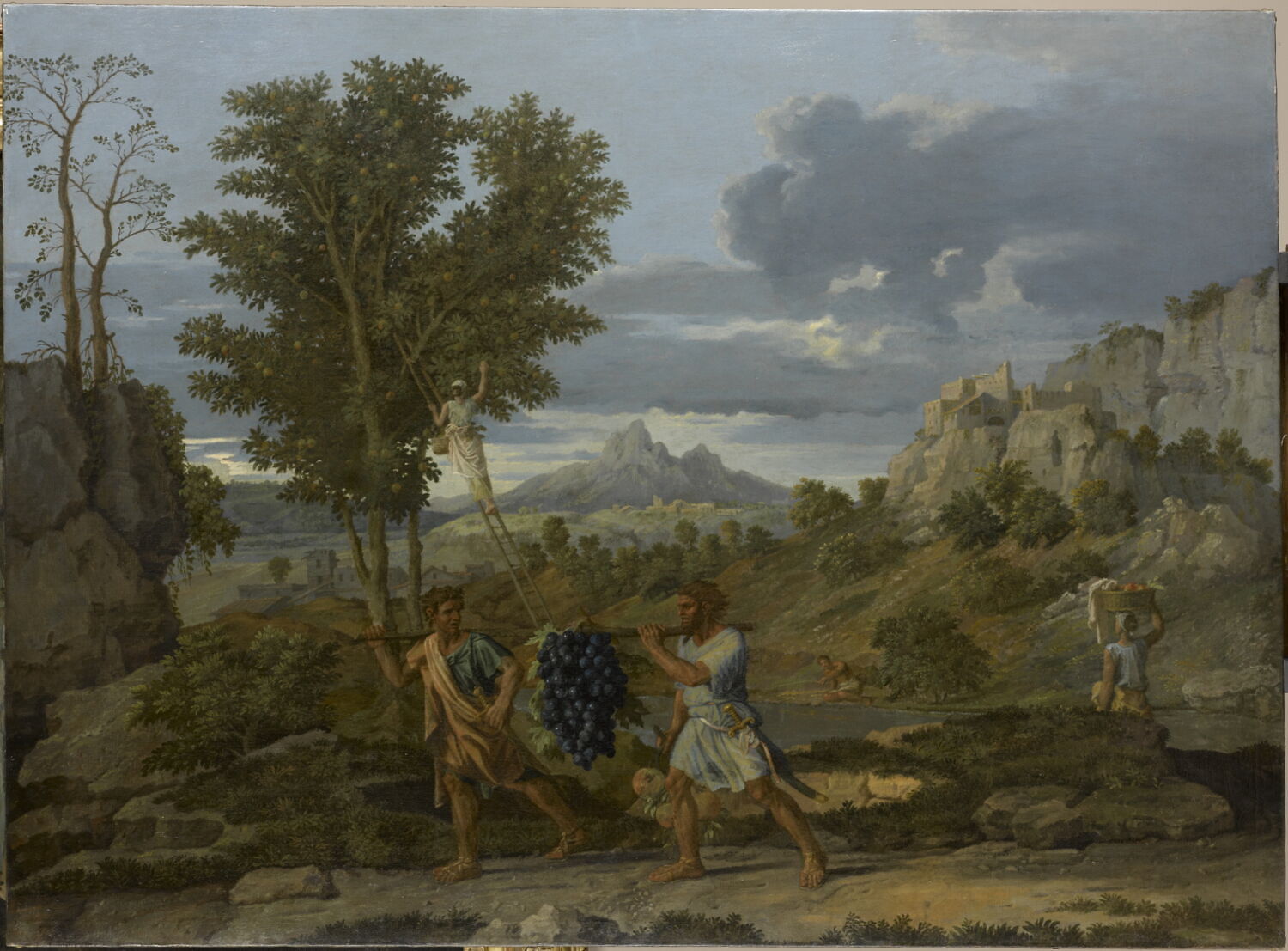 L’Automne ou La Grappe de la Terre promise, Nicolas Poussin