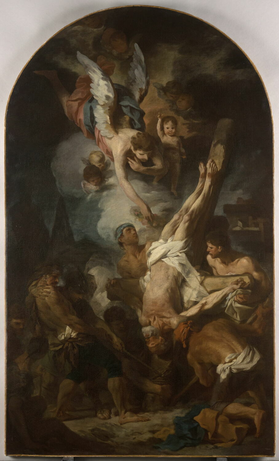 Le Martyre de saint Pierre, Subleyras, Pierre, 1e moitié du XVIIIe siècle (1700 - 1750)