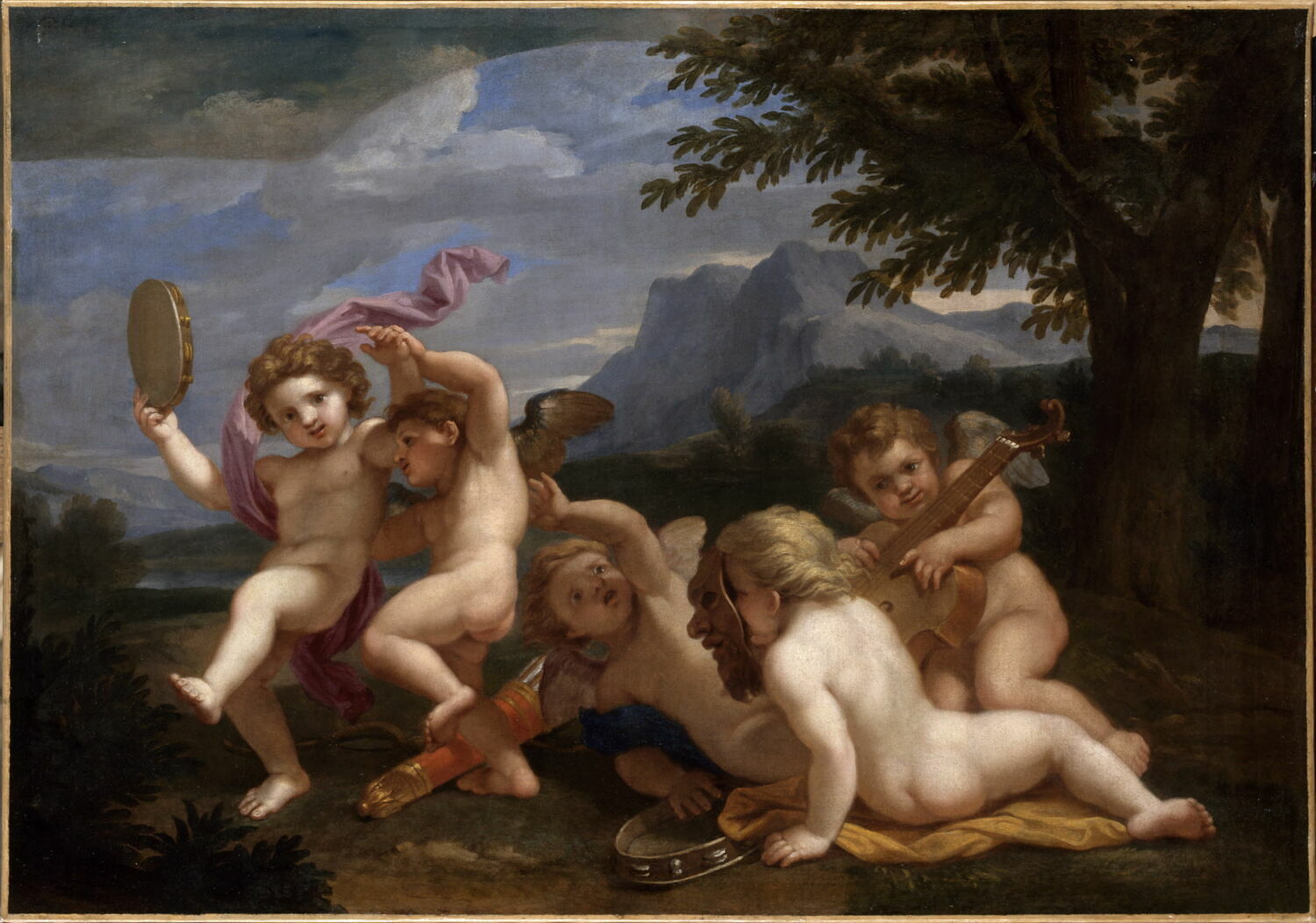 Amours musiciens, Sève, Pierre de, XVIIe siècle (vers 1665 - 1680)