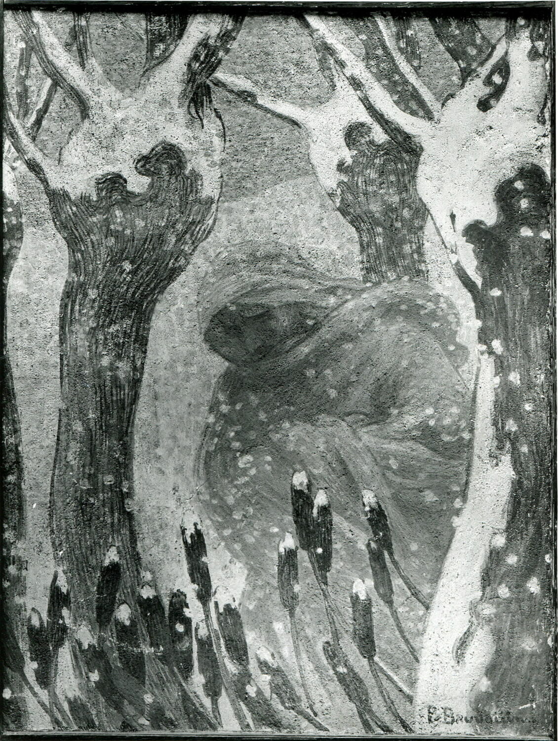 Winter, Paul Baudoüin, 19th century