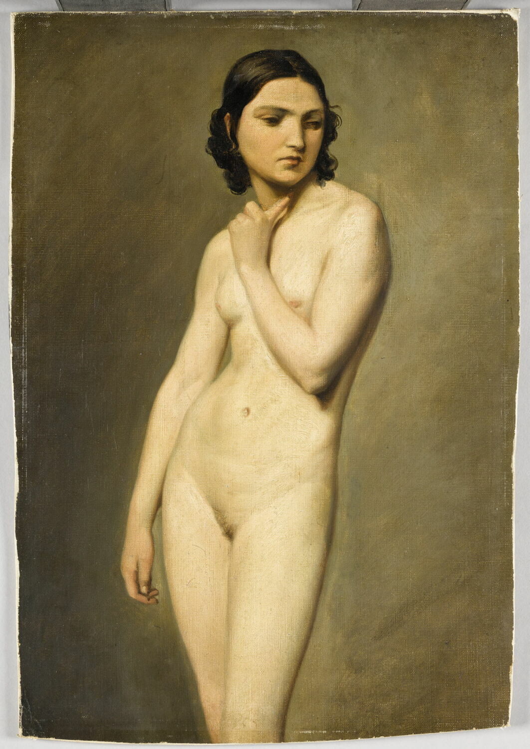 Femme nue, debout, Richomme, Jules, Fin du XIXe siècle - début du XXè siècle (1890)