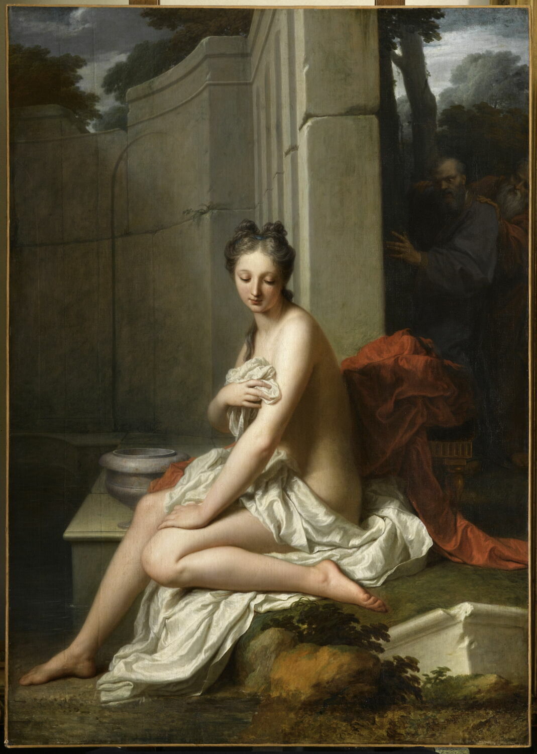 Suzanne au bain, Santerre, Jean-Baptiste, 1e quart du XVIIIe siècle (1704)