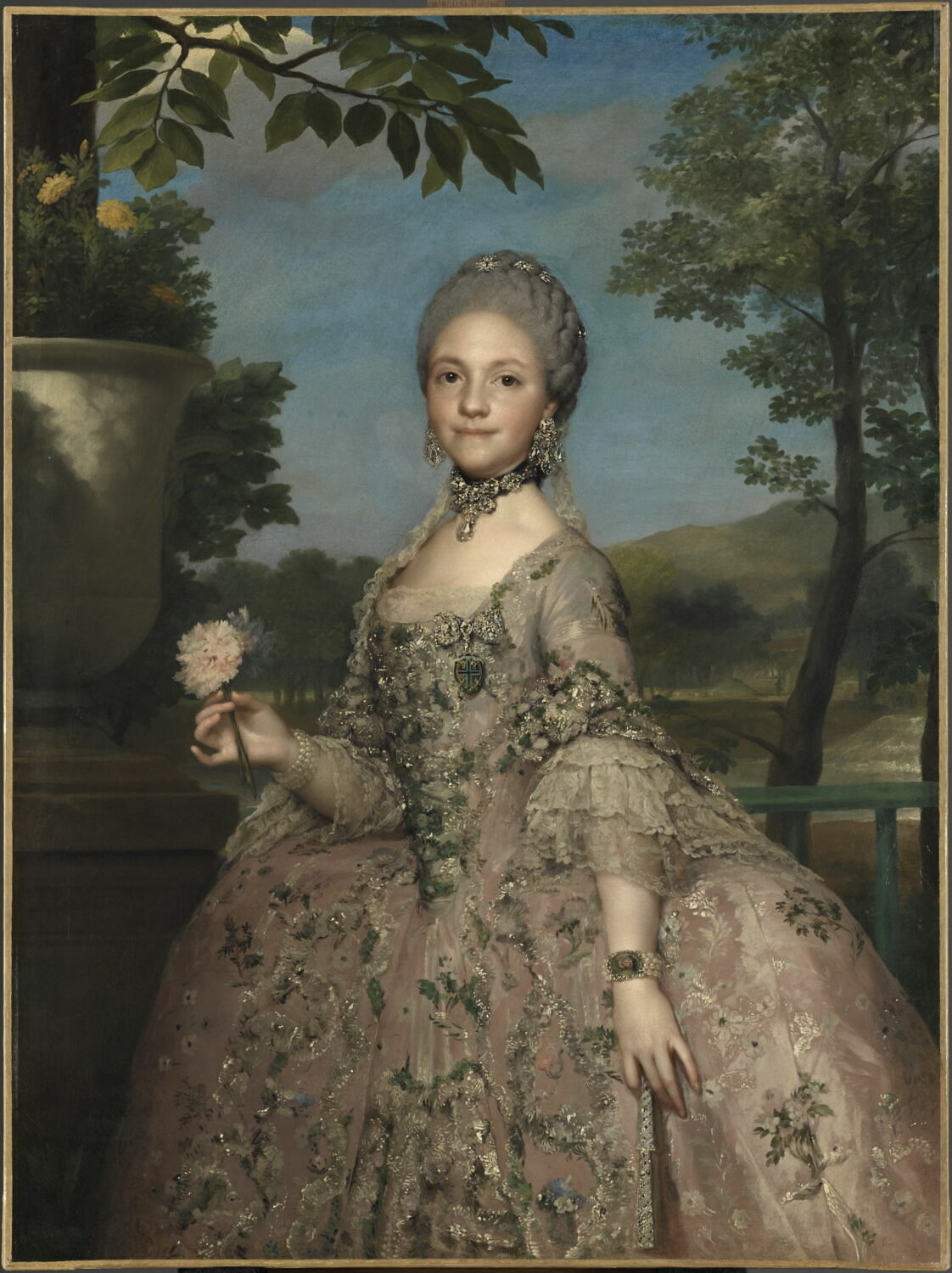 Portrait de Marie Louise de Parme Louvre Collections