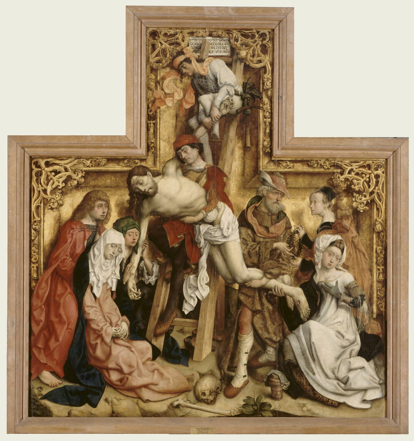 La Descente de croix, Maître de Saint-Barthélemy, Fin du XVe siècle - début du XVIe siècle (1480 - 1510)