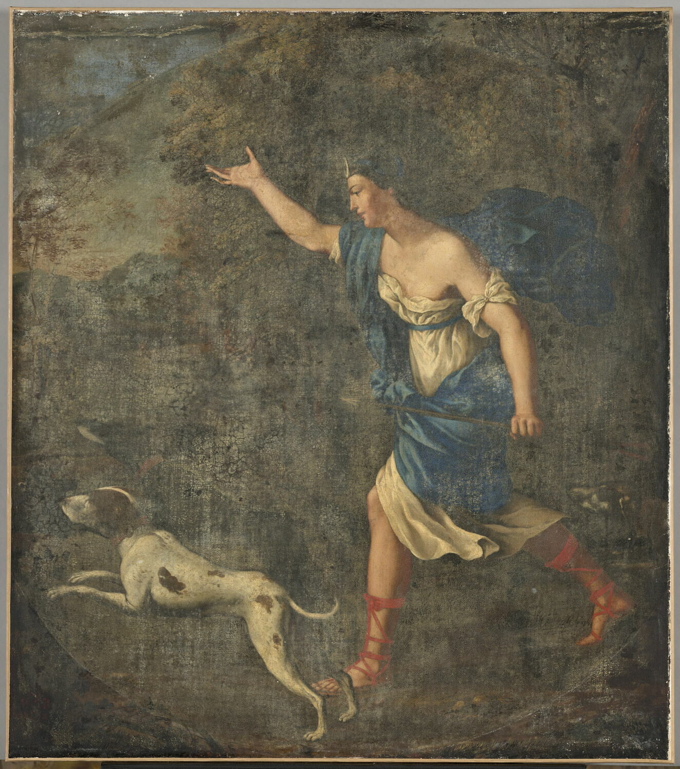 Diane à la chasse, Anonyme, XVIIe siècle (vers 1640 - 1650)
