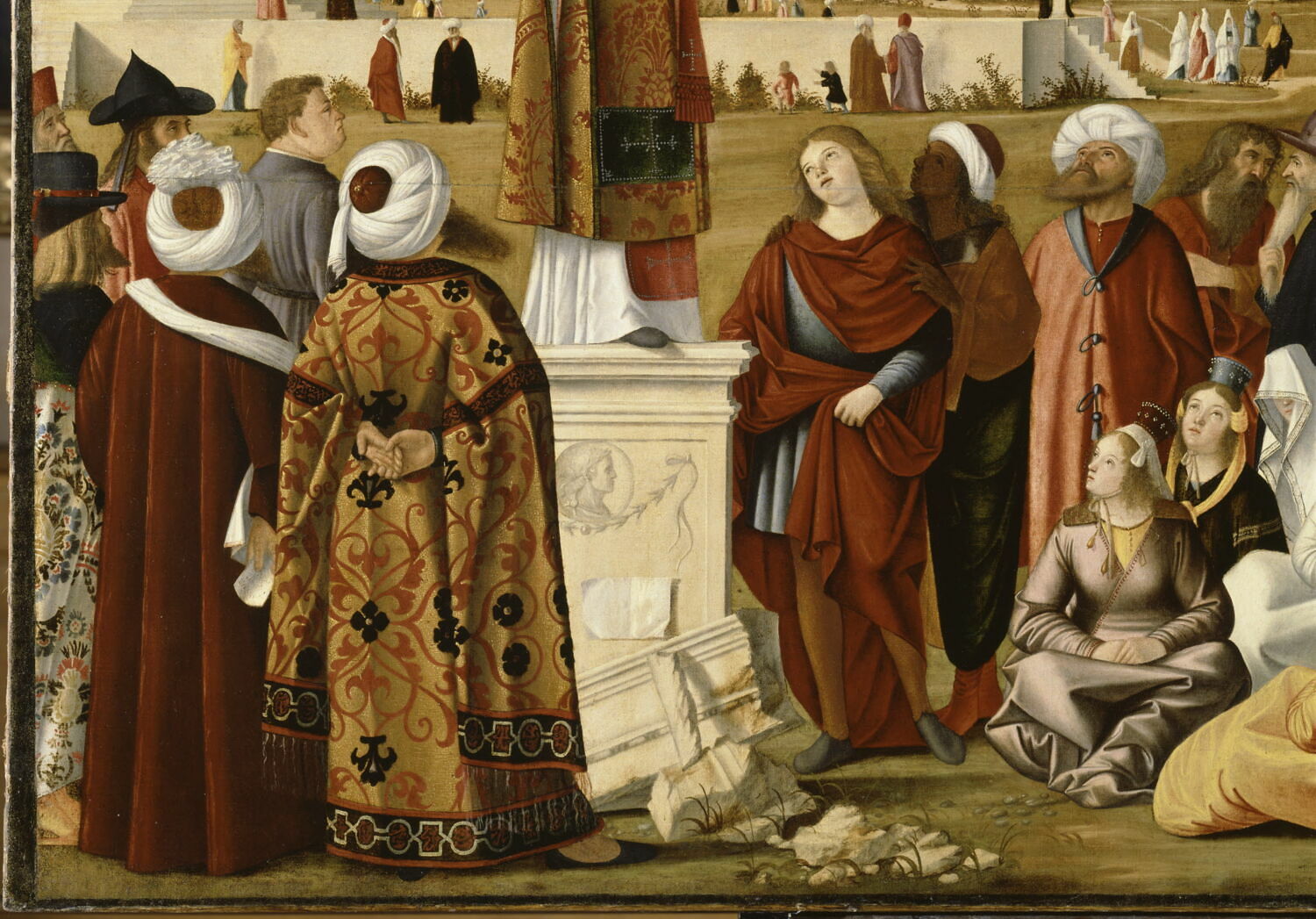 La Prédication de saint Étienne Louvre Collections