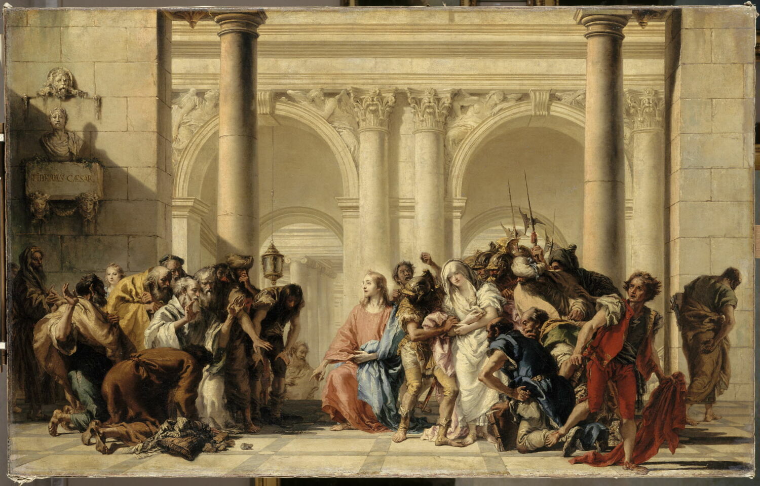 Le Christ Et La Femme Adult re Louvre Site Des Collections