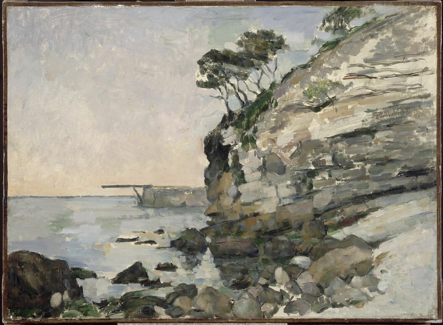 L'Estaque, effet du soir, Cézanne, Paul, 3e quart du XIXe siècle (1850 - 1875)