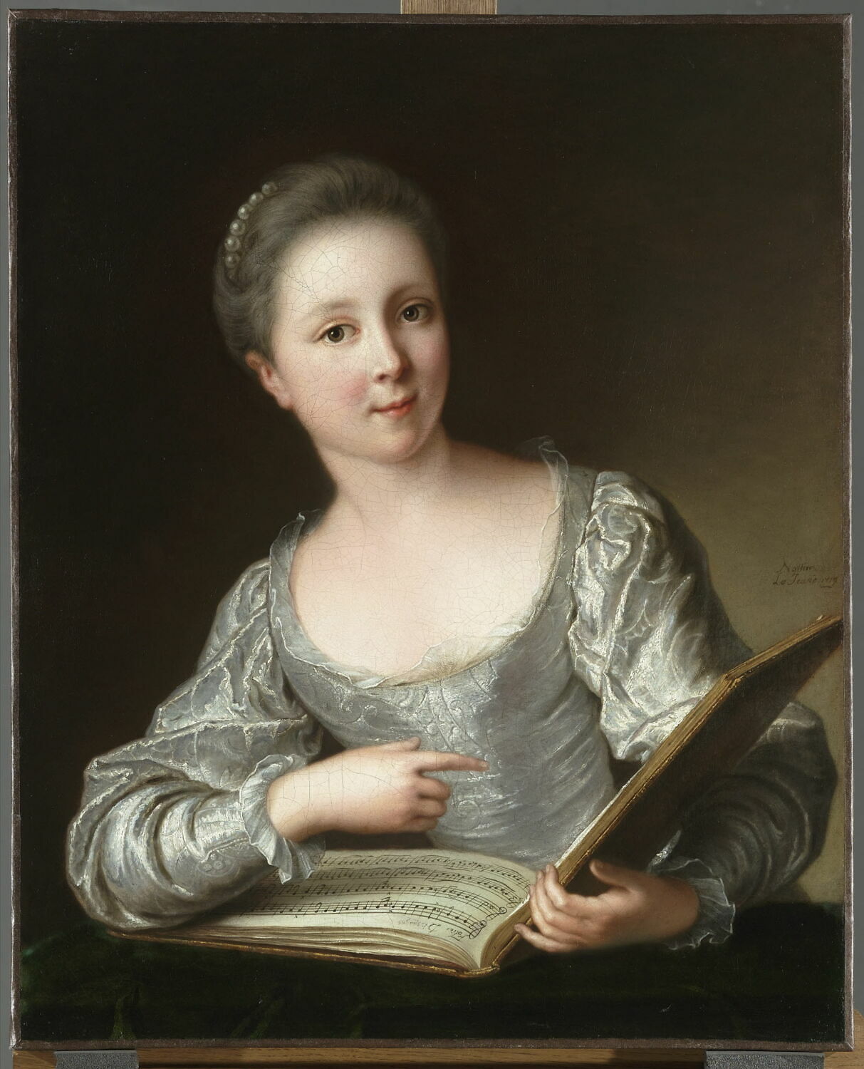 Portrait de jeune femme, Nattier, Jean-Marc, 1e quart du XVIIIe siècle (1719)