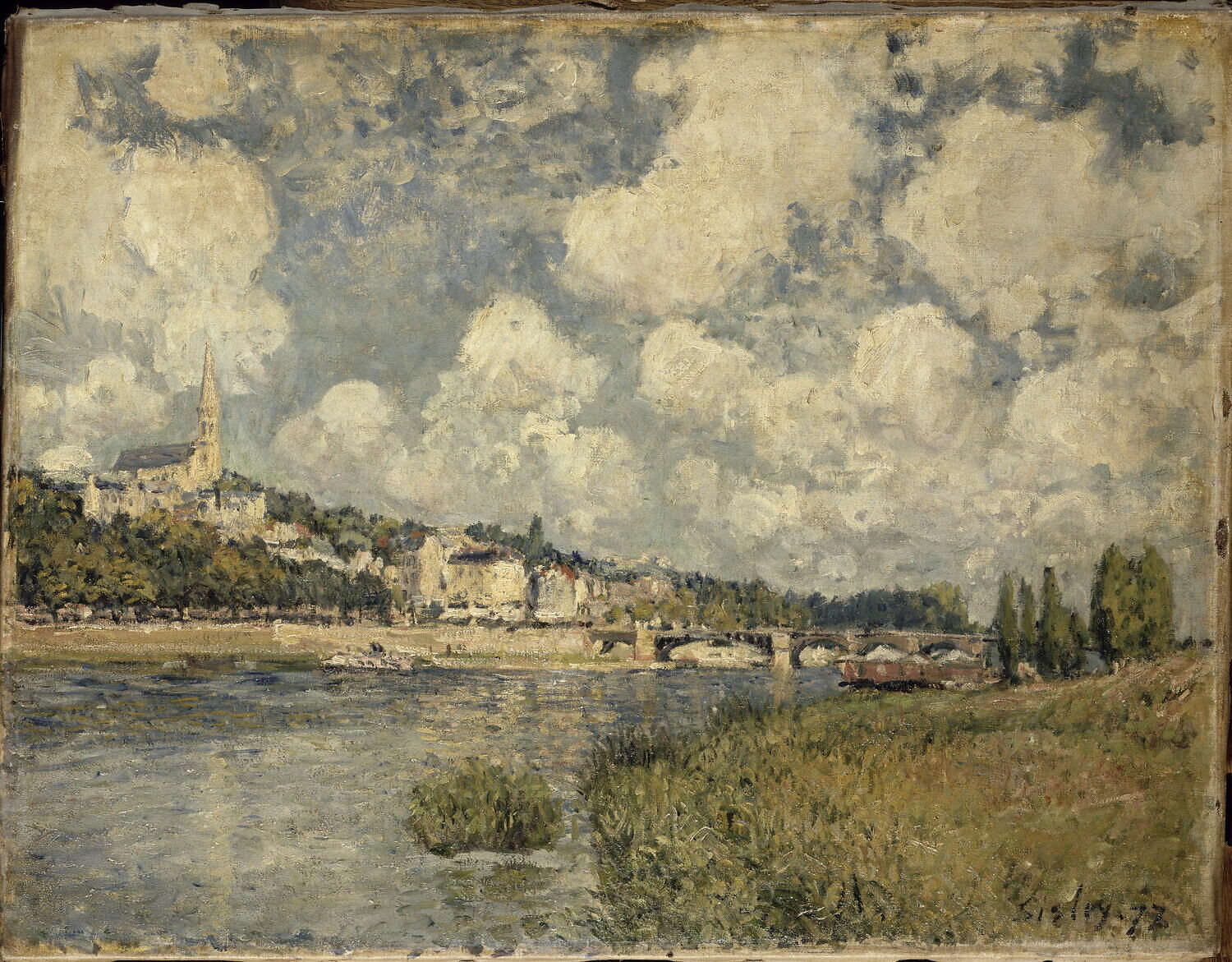 Saint-Cloud, Sisley, Alfred, 4e quart du XIXe siècle (1877)