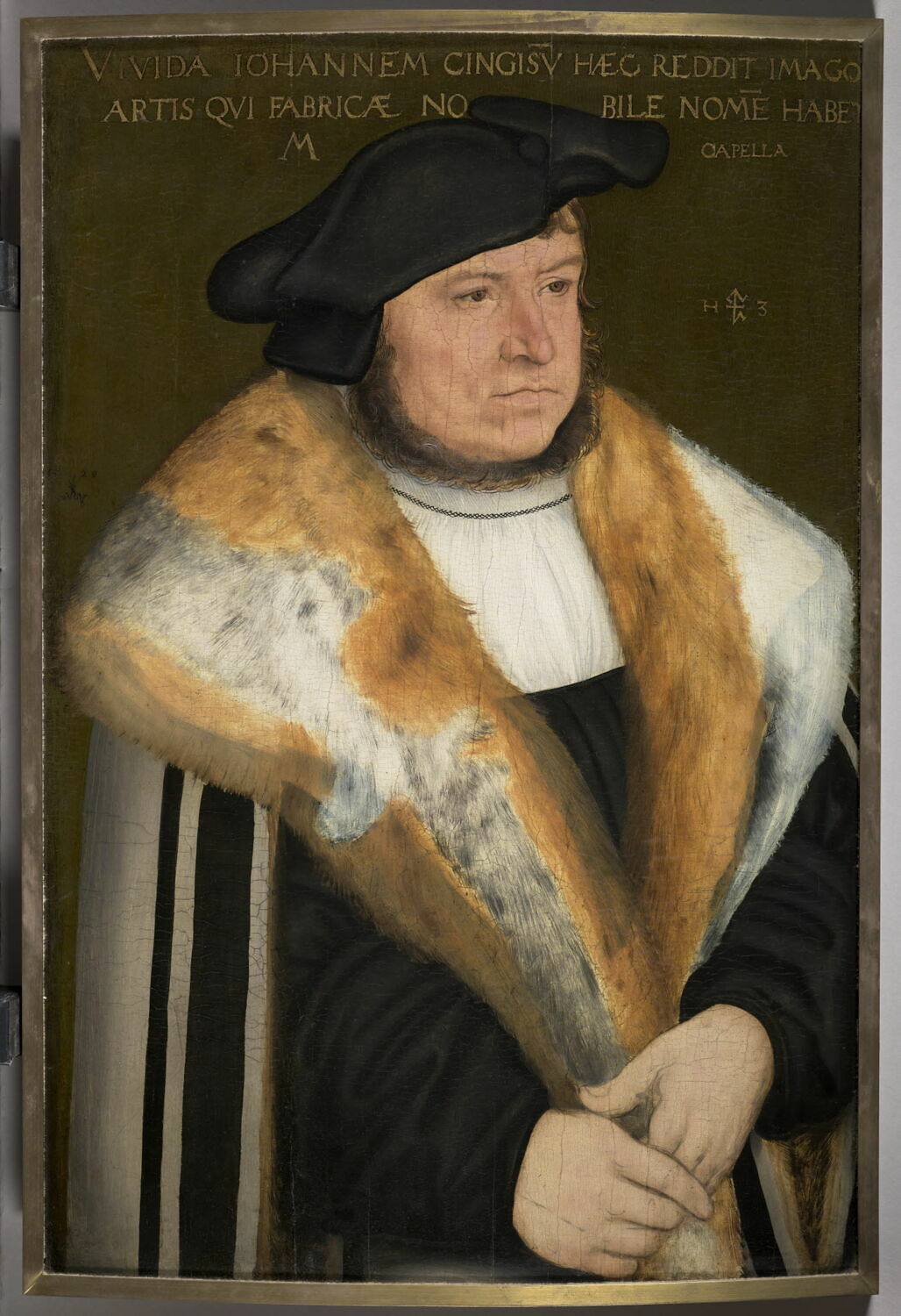 Portrait de Johannes Cingisus, Anonyme, 1e tiers du XVIe siècle (1500 - 1535)