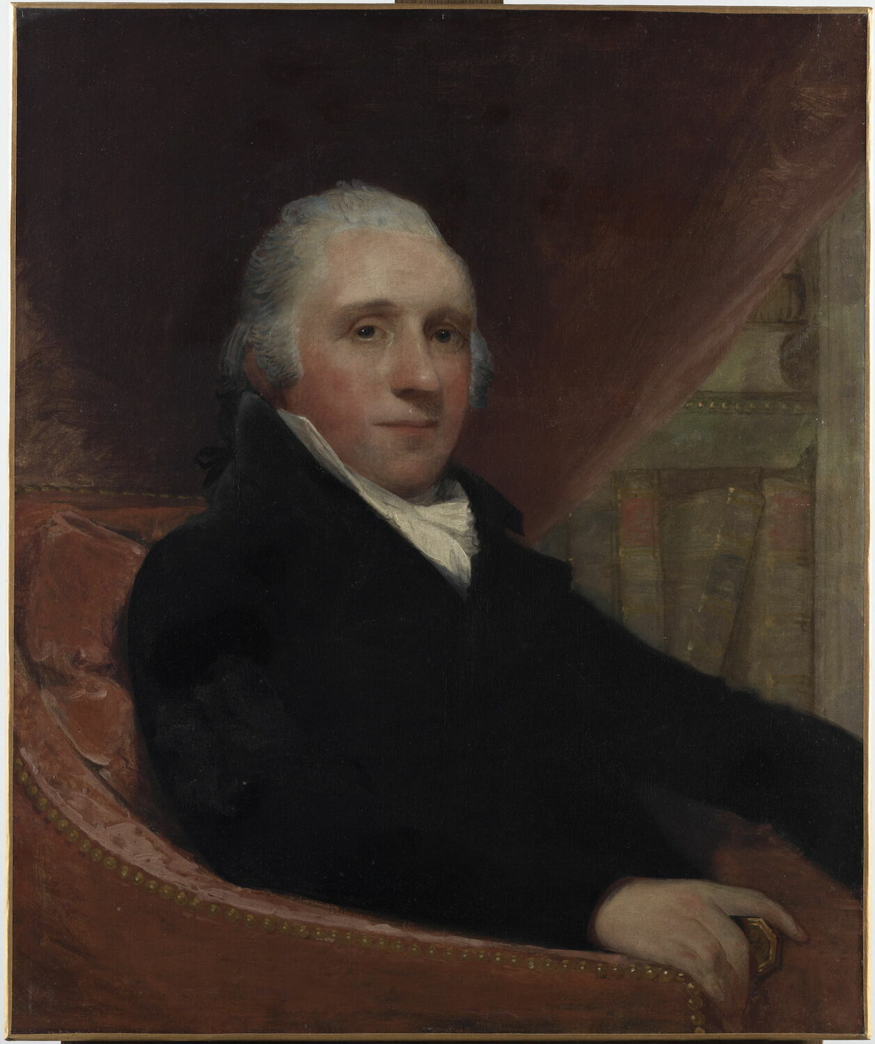 Portrait d’homme, dit auparavant Portrait de Sir John Beckett (1743- 1826), Stuart, Gilbert, Début du XIXe siècle (vers 1800 - 1805)