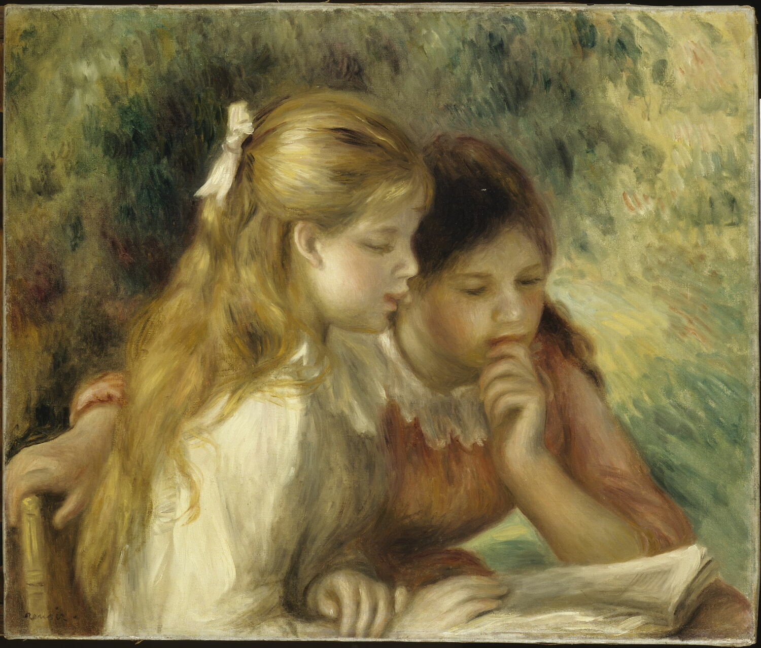 La lecture, Renoir, Pierre Auguste, 4e quart du XIXe siècle (1875 - 1900)