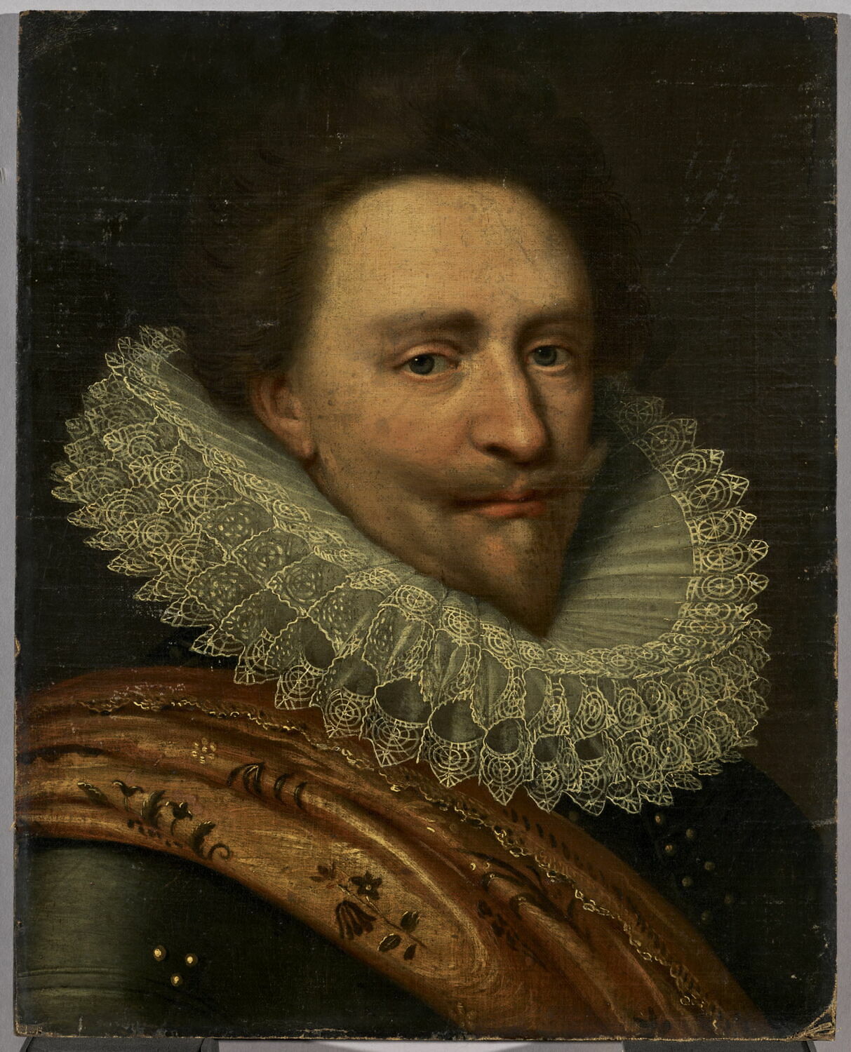 Portrait de Frédéric-Henri de Nassau (1584-1647), prince d'Orange, Stadhouder des Pays-Bas depuis 1625, Miereveld, Michiel Jansz van, 1e moitié du XVIIe siècle (vers 1620)
