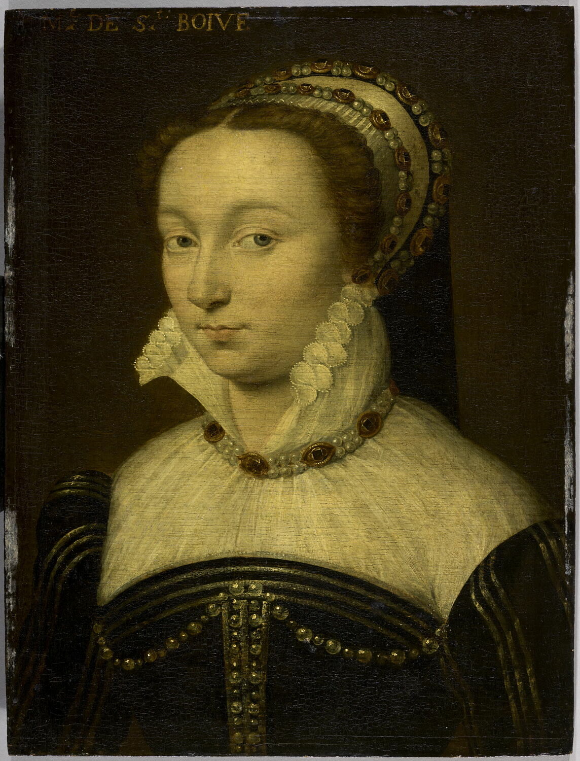 Jeanne d'Angennes, dame de Saint-Bohaire (ap. 1548 - ap. 1600), Clouet, François, 3e quart du XVIe siècle (1550 - 1565)