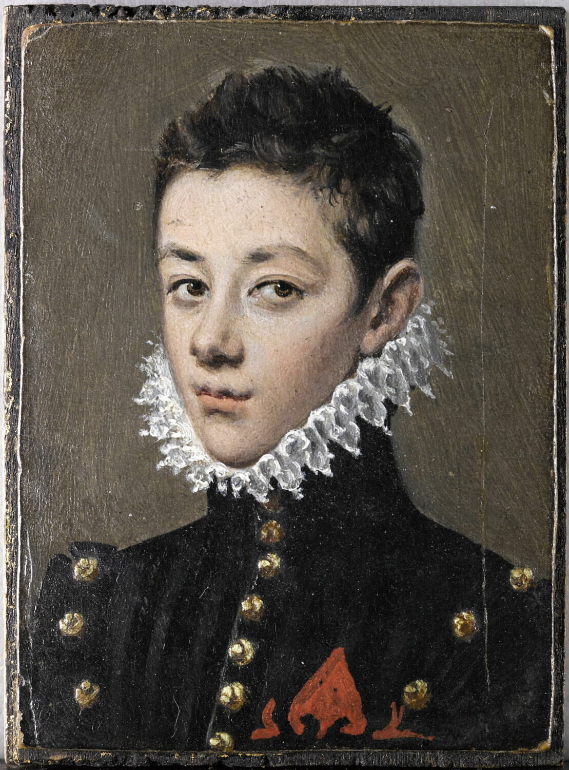 Portrait d'un jeune chevalier de l'ordre de Santiago, Sánchez Coello, Alonso, Fin du XVIe siècle (1560 - 1600)