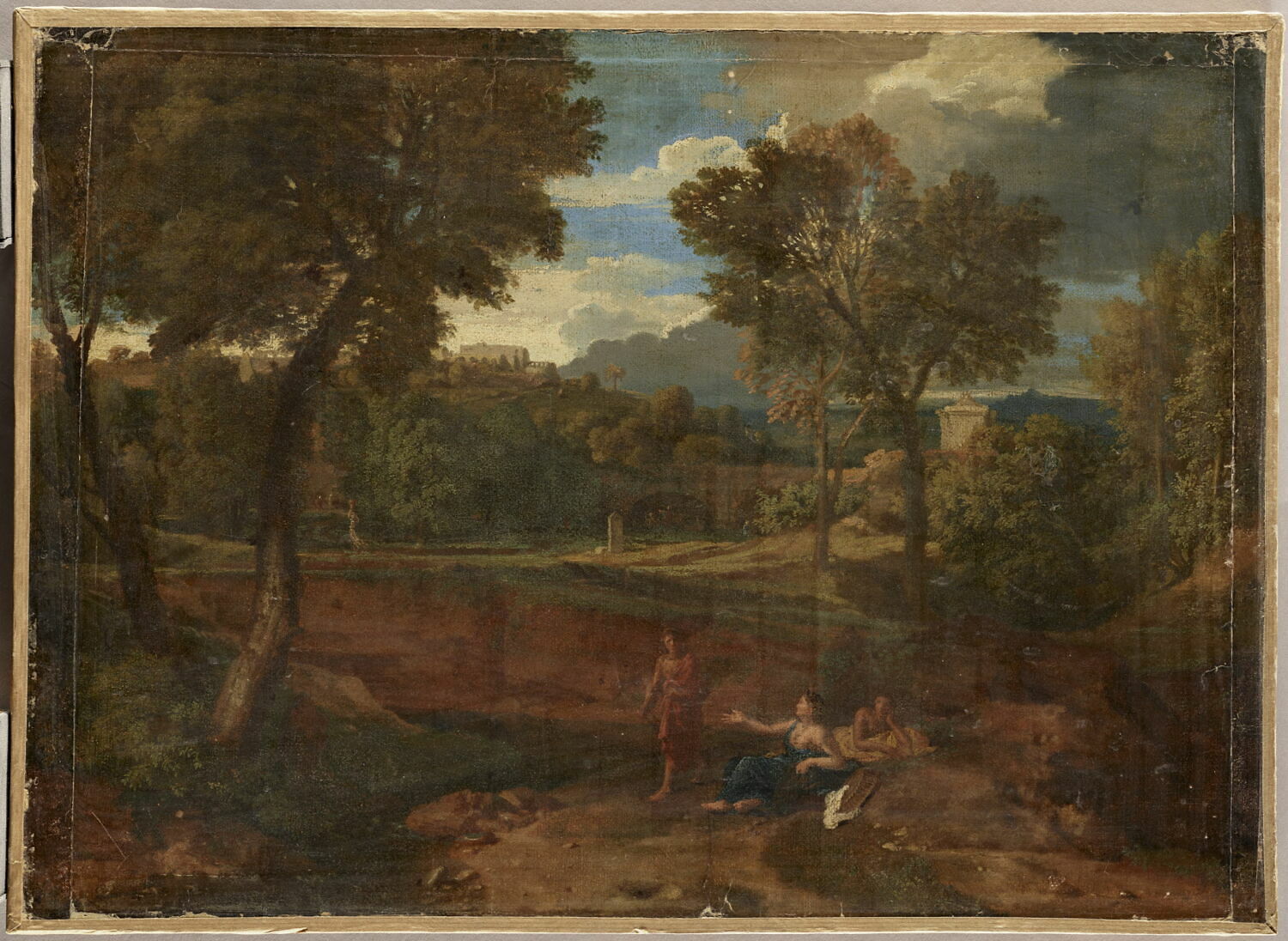 Paysage, Millet, Francisque, 2e moitié du XVIIe siècle (vers 1665 - 1670)