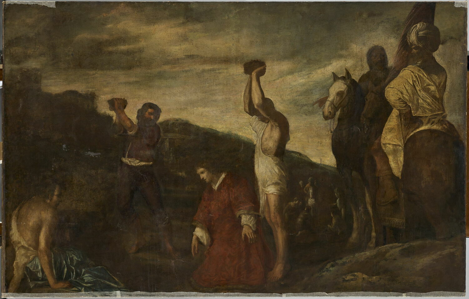 La Lapidation de saint Étienne, Pynas, Jan, Fin du XVIe siècle - début du XVIIè siècle (1575 - 1625)