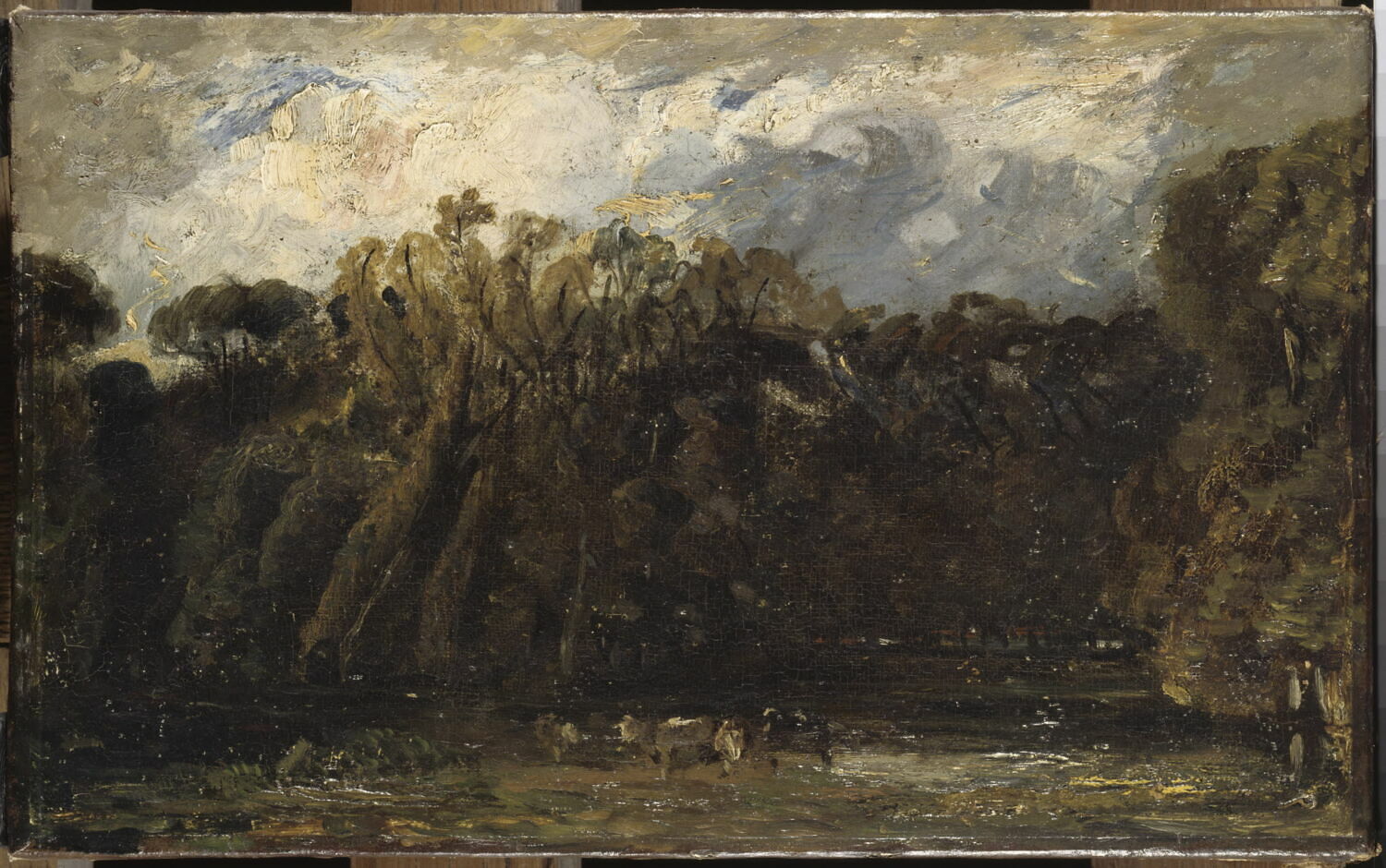 Soirée d'automne dans le parc de Saint-Cloud, Huet, Paul, 2e quart du XIXe siècle (1825 - 1850)
