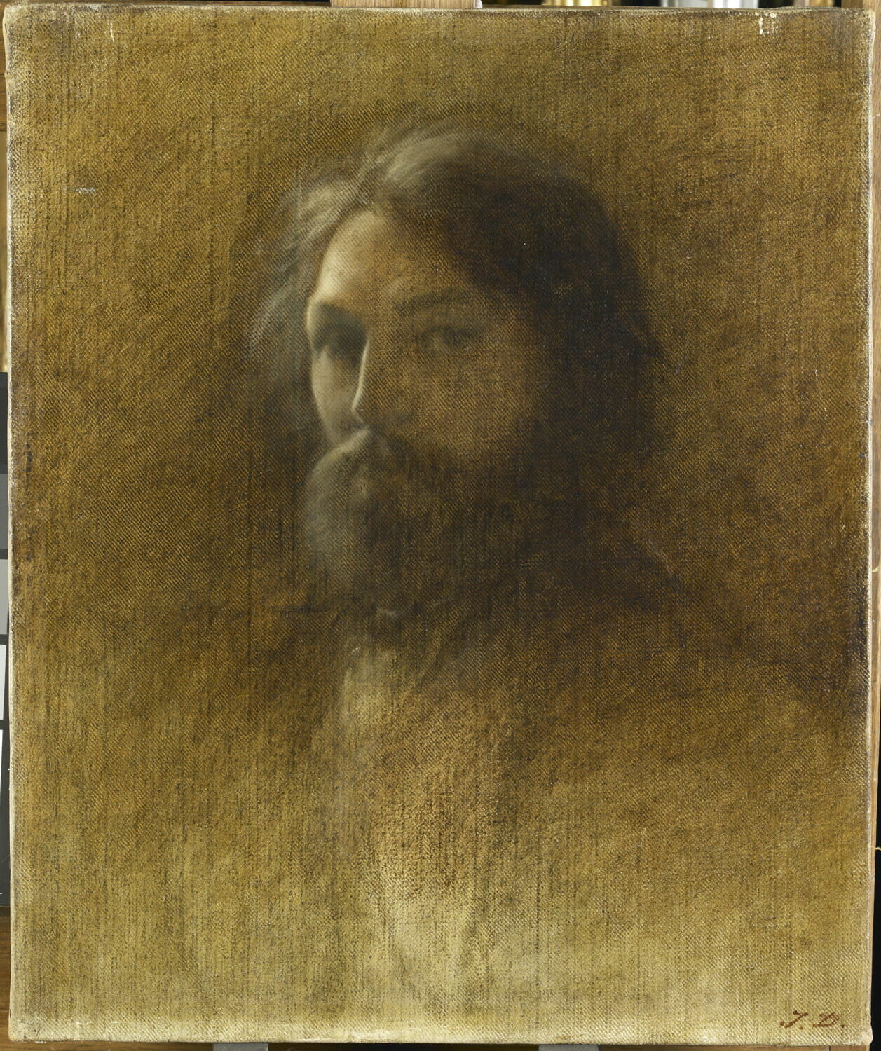 Portrait de l'artiste, Dupré, Jules, 3e quart du XIXe siècle (1853)