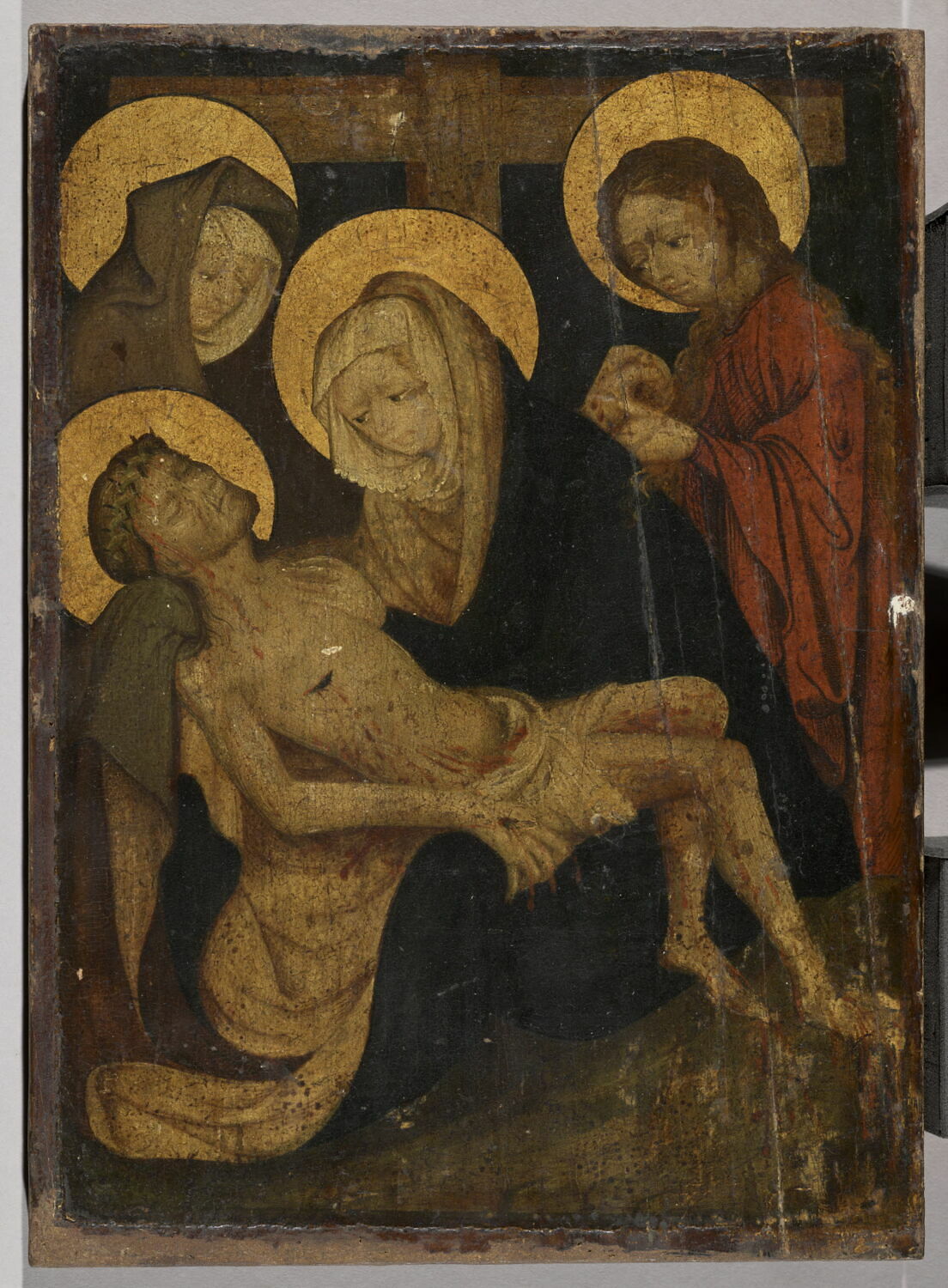 Pietà, Anonyme, 1e moitié du XVe siècle (1400 - 1450)