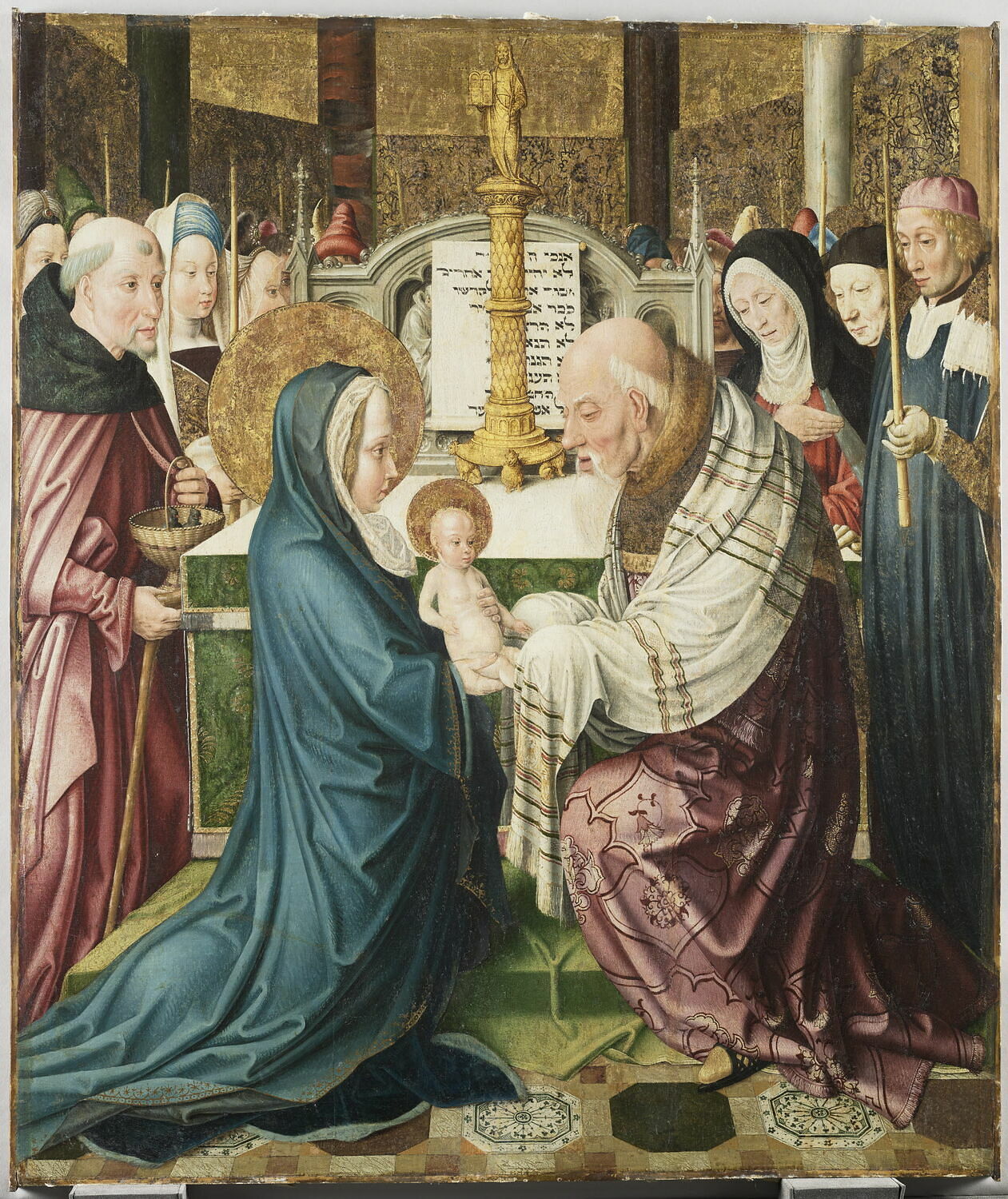 La Présentation au Temple de l'Enfant Jésus, Maître de Saint-Séverin, Fin du XVe siècle - début du XVIe siècle (1480 - 1520)