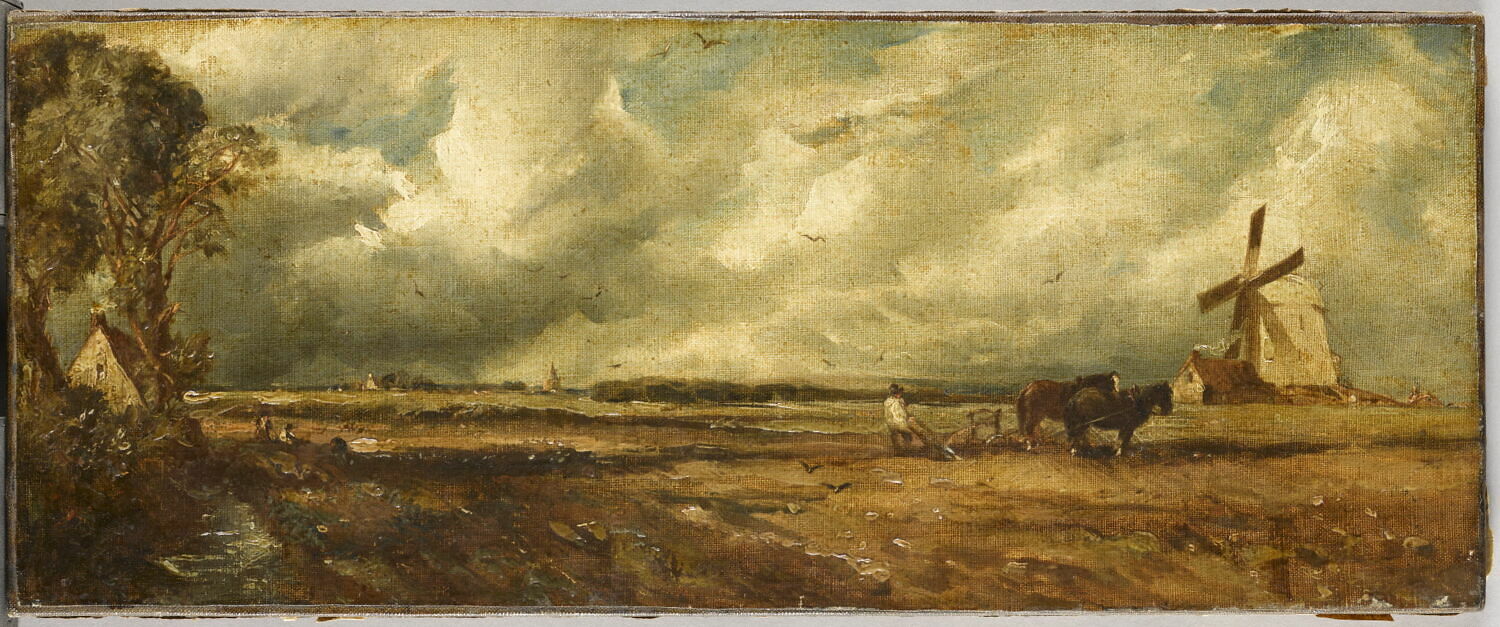 Printemps. East Bergholt Common (Suffolk), Constable, John, 2e quart du XIXe siècle (1840)