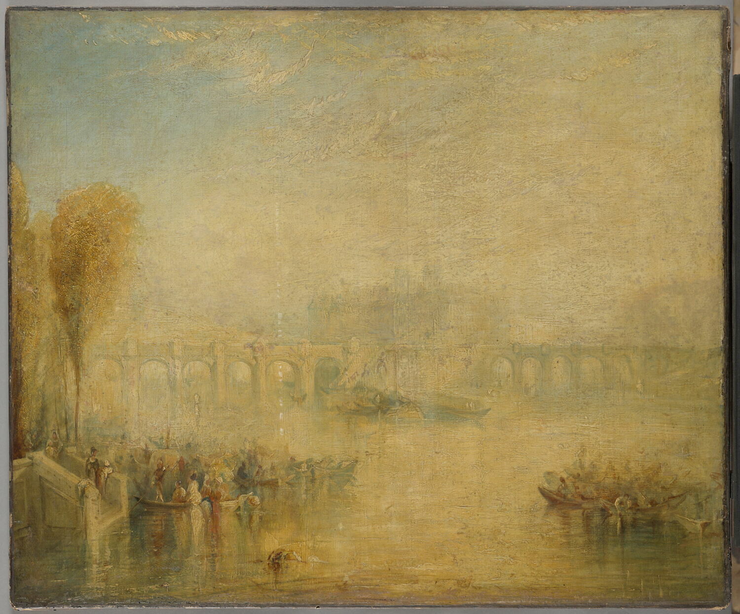 Vue du Pont-Neuf à Paris, Turner, Joseph Mallord William, XIXe siècle (1800 - 1900)