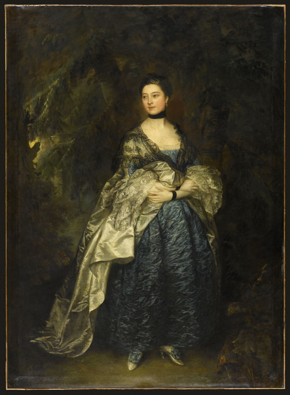 Portrait de Lady Alston (1732-1807), Gainsborough, Thomas, 3e quart du XVIIIe siècle (1761 - 1762)