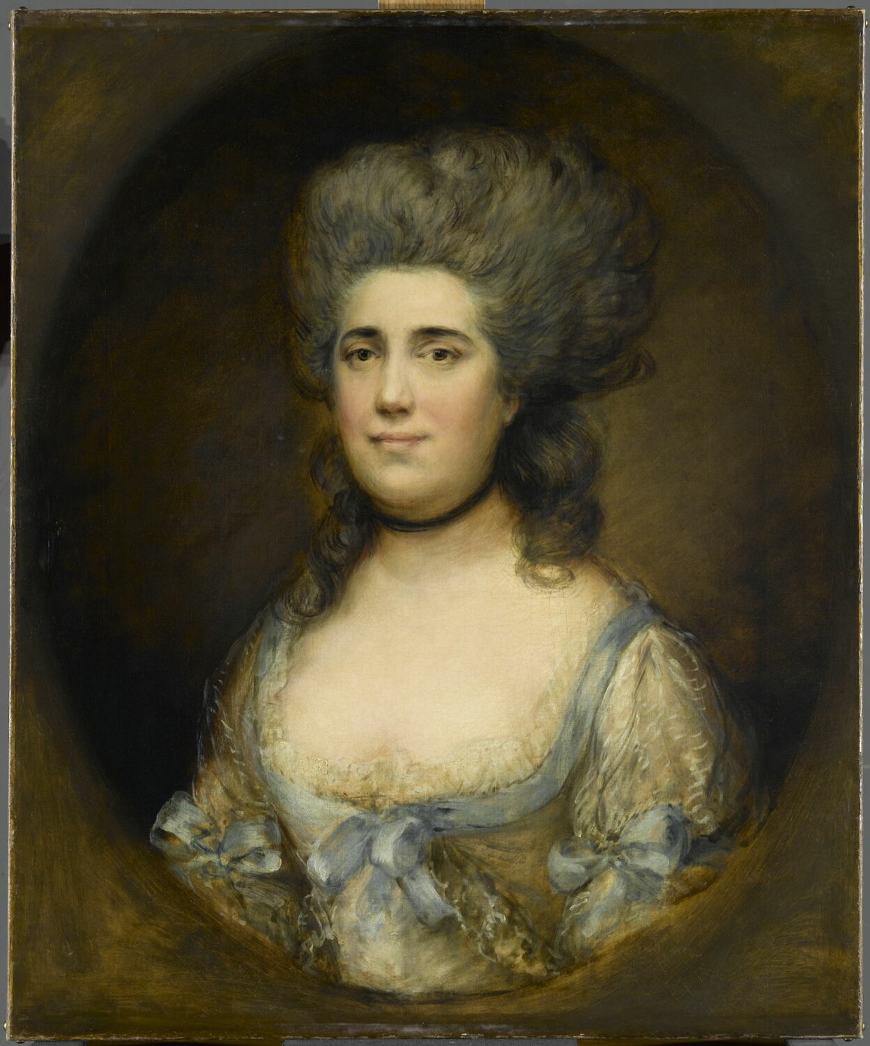 Portrait de Miss Elizabeth Ann Gosset, Gainsborough, Thomas, 3e tiers du XVIIIe siècle (avant 1772)