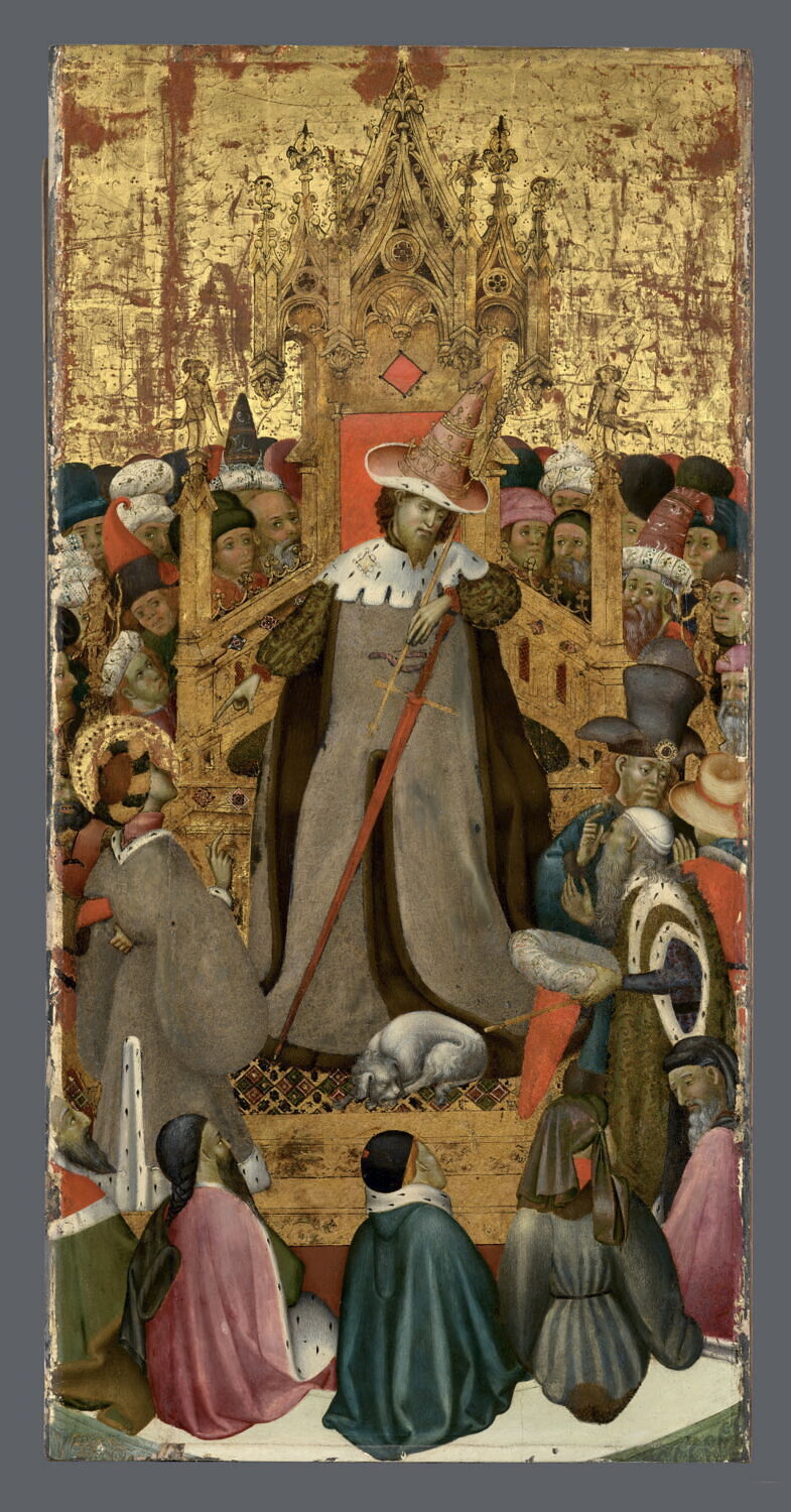 Le Jugement de saint Georges, Martorell, Bernart, 1e moitié du XVe siècle (avant 1435)