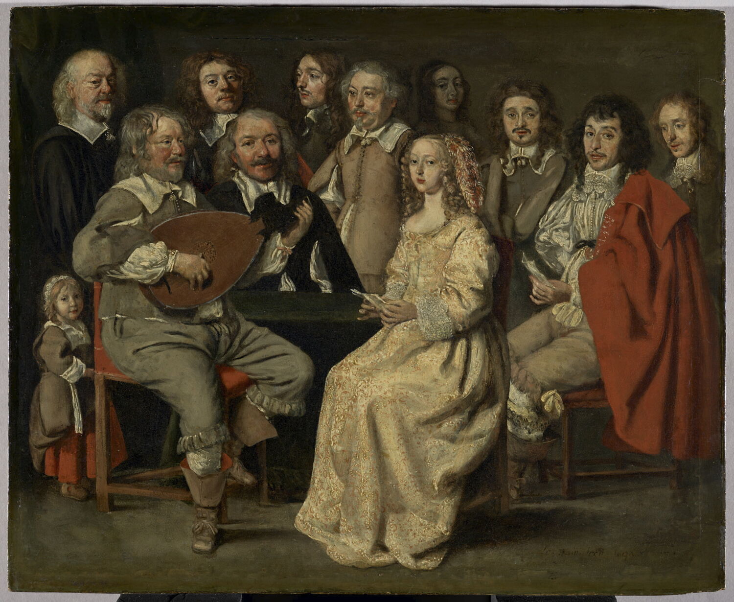 Réunion musicale, Антуан Ленен, вторая четверть XVII века (1642)
