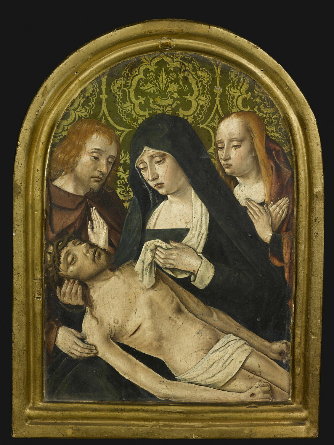 Pietà avec saint Jean et sainte Madeleine, Hey, Jean, 4e quart du XVe siècle (1475 - 1500)