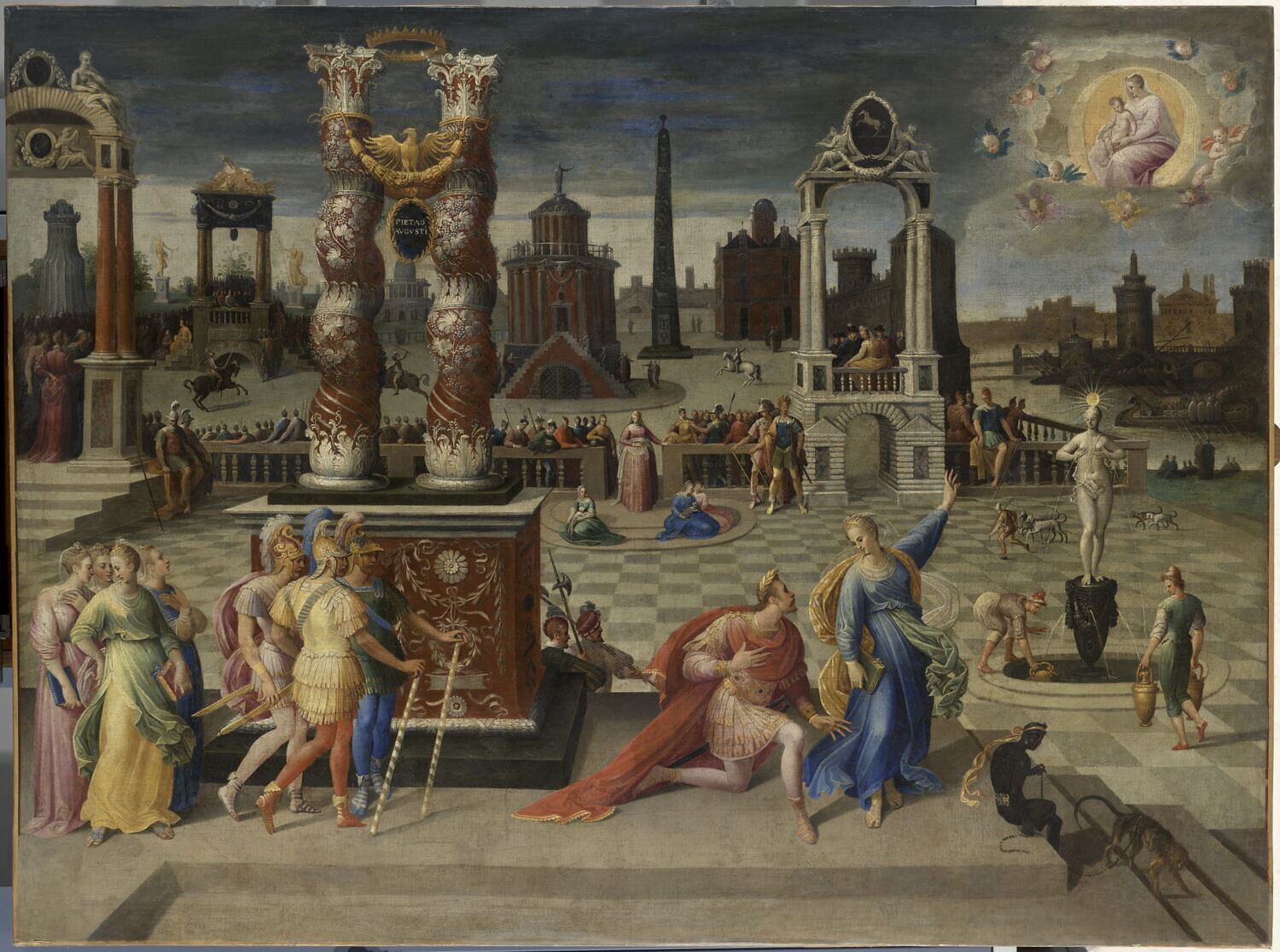 La Sibylle de Tibur, Caron, Antoine, 4e quart du XVIe siècle (1575 - 1580)