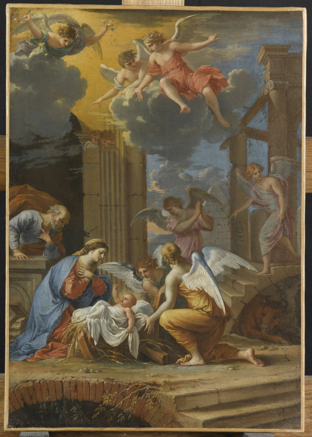 Nativité, Poerson, Charles, 2e moitié du XVIIe siècle (vers 1655)