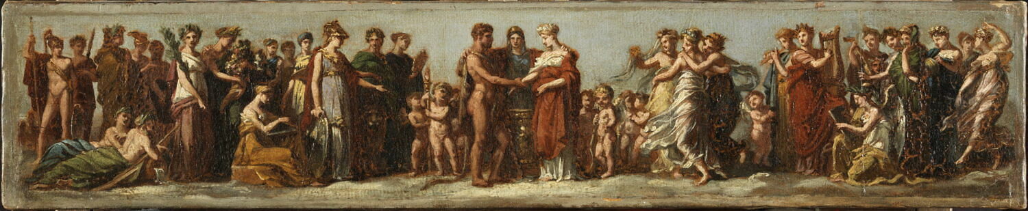 Noces d'Hébé et d'Hercule, Prud'hon, Pierre-Paul, 1e quart du XIXe siècle (1817)