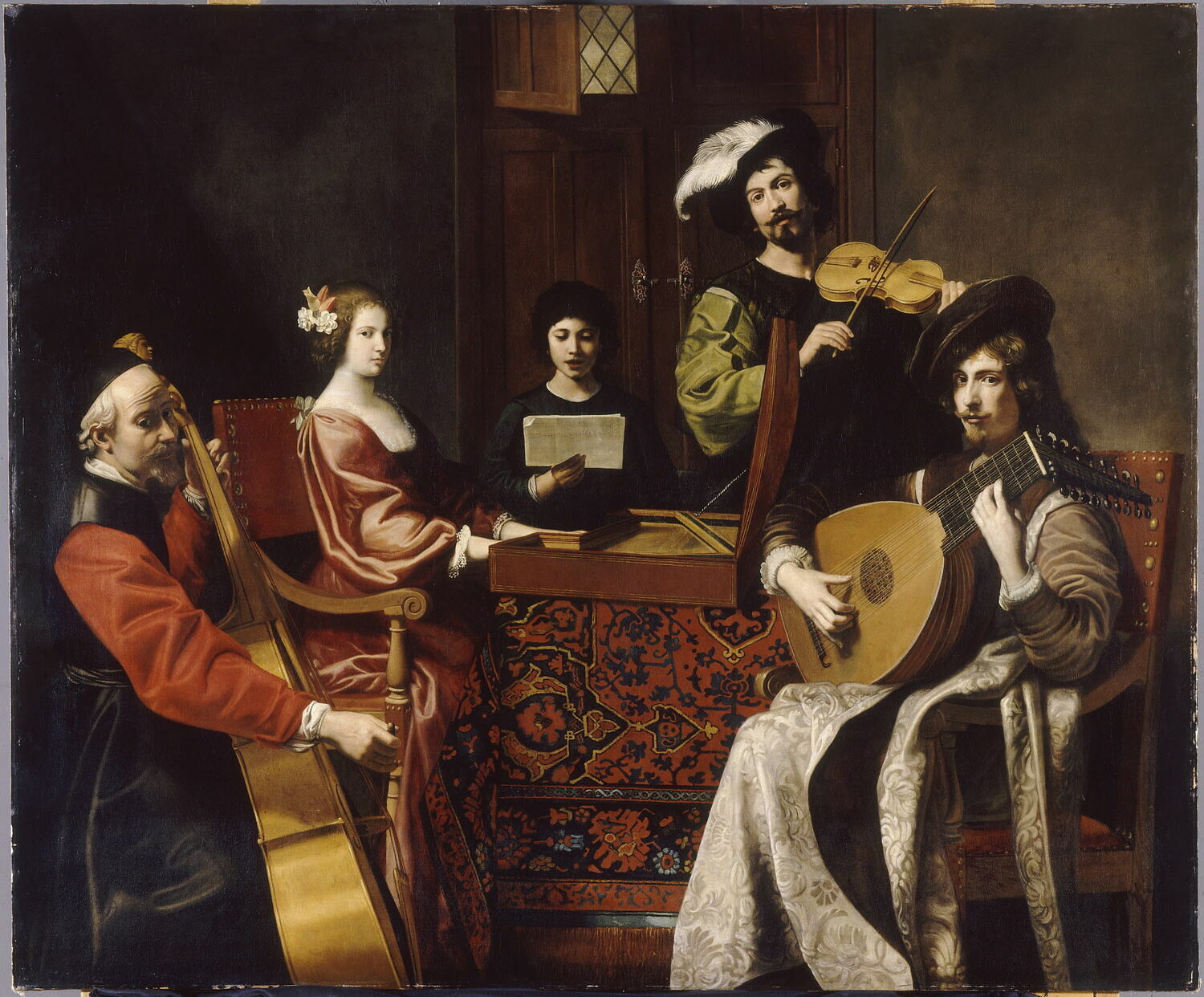 Le Concert, Tournier, Nicolas, 1e moitié du XVIIe siècle (vers 1630 - 1635)