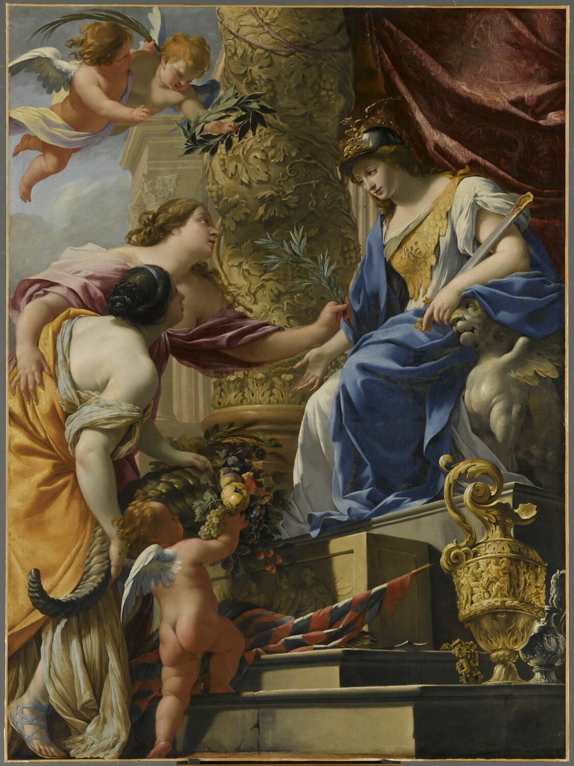 Allégorie du Bon Gouvernement, Vouet, Simon, 2e quart du XVIIe siècle (1644 - 1645)