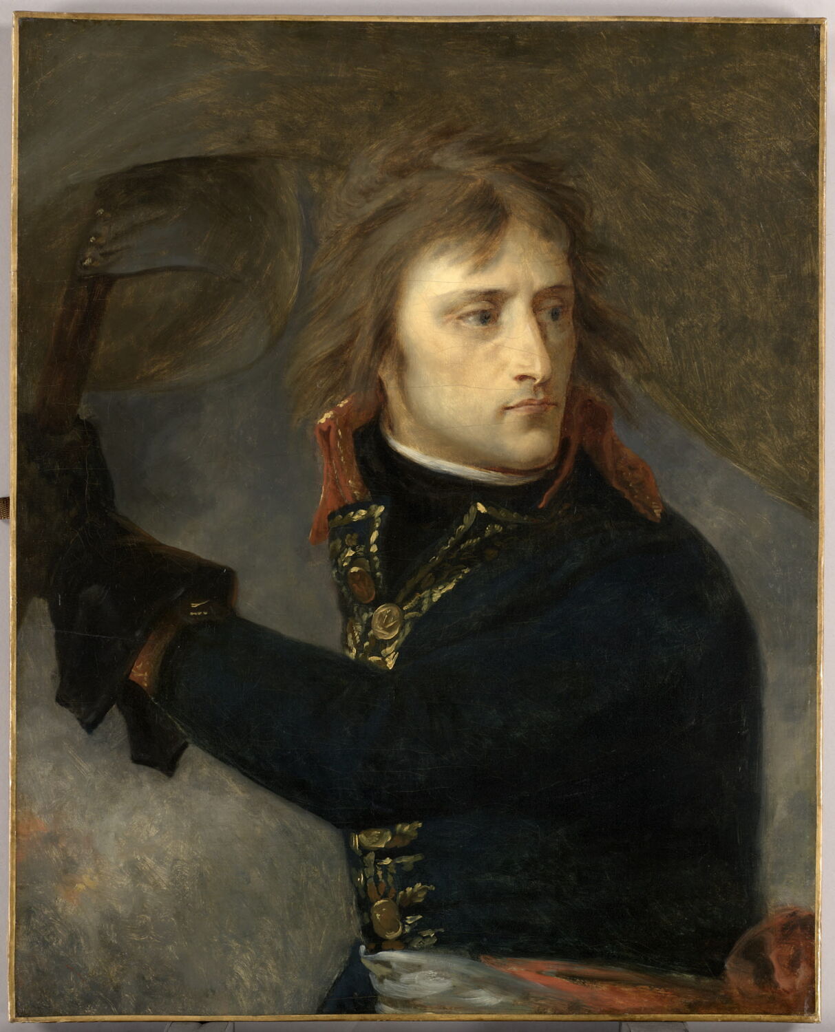 Bonaparte au pont d'Arcole, le 17 novembre 1796, esquisse, Gros, Antoine-Jean Baron, 4e quart du XVIIIe siècle (vers 1796)