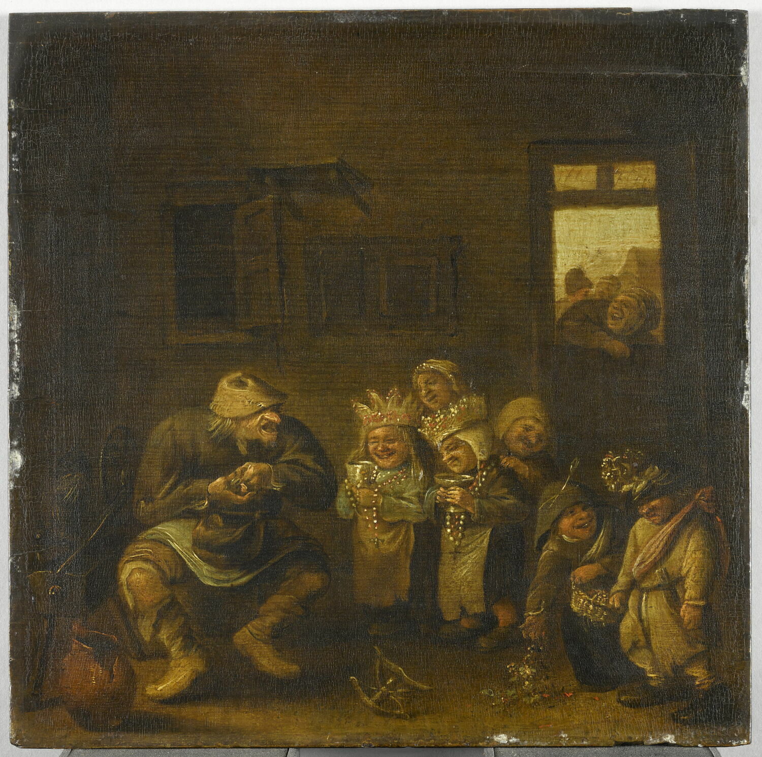 Fête des enfants le jour du jeudi gras, Anonyme, 1e moitié du XVIIe siècle (1626)