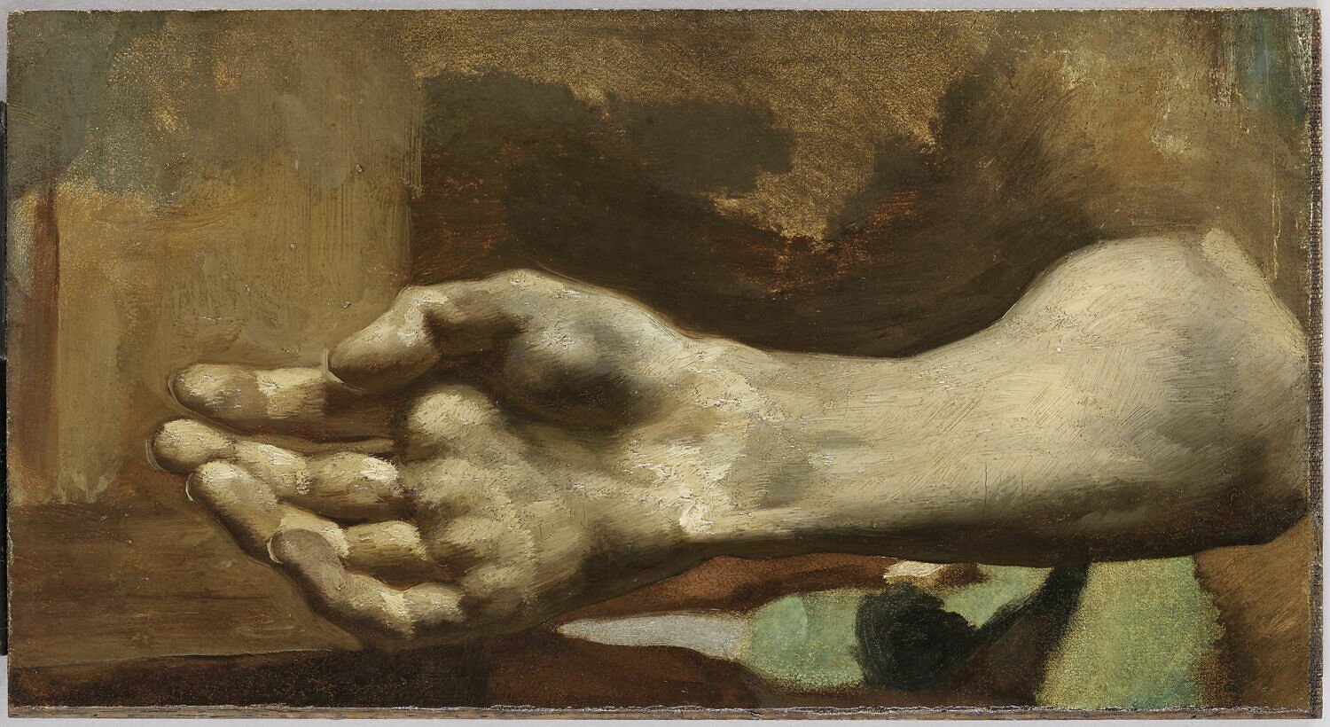 Étude de main et d'avant-bras, Géricault, Théodore, 1e quart du XIXe siècle (vers 1818 - 1819)