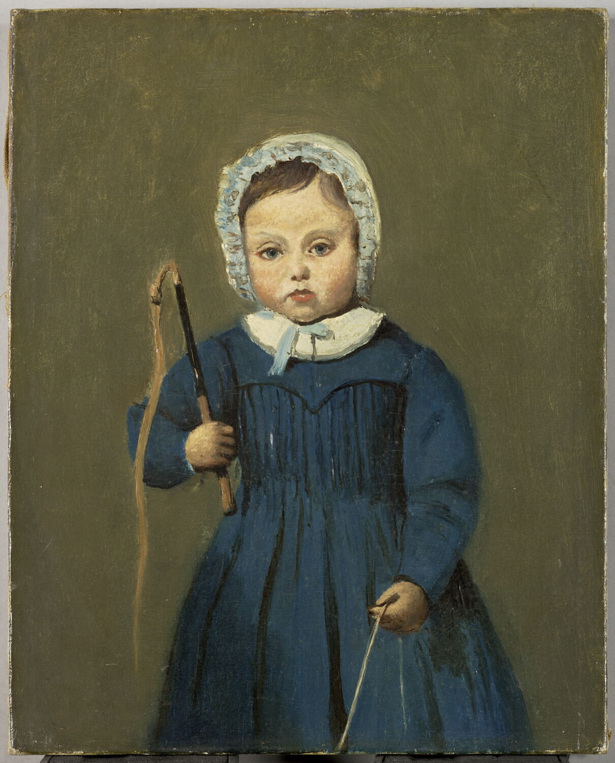 Louis Robert, enfant (1841-1877), fils de François-Parfait Robert, ami de Corot., Corot, Jean-Baptiste Camille, 2e quart du XIXe siècle (1843 - 1844)