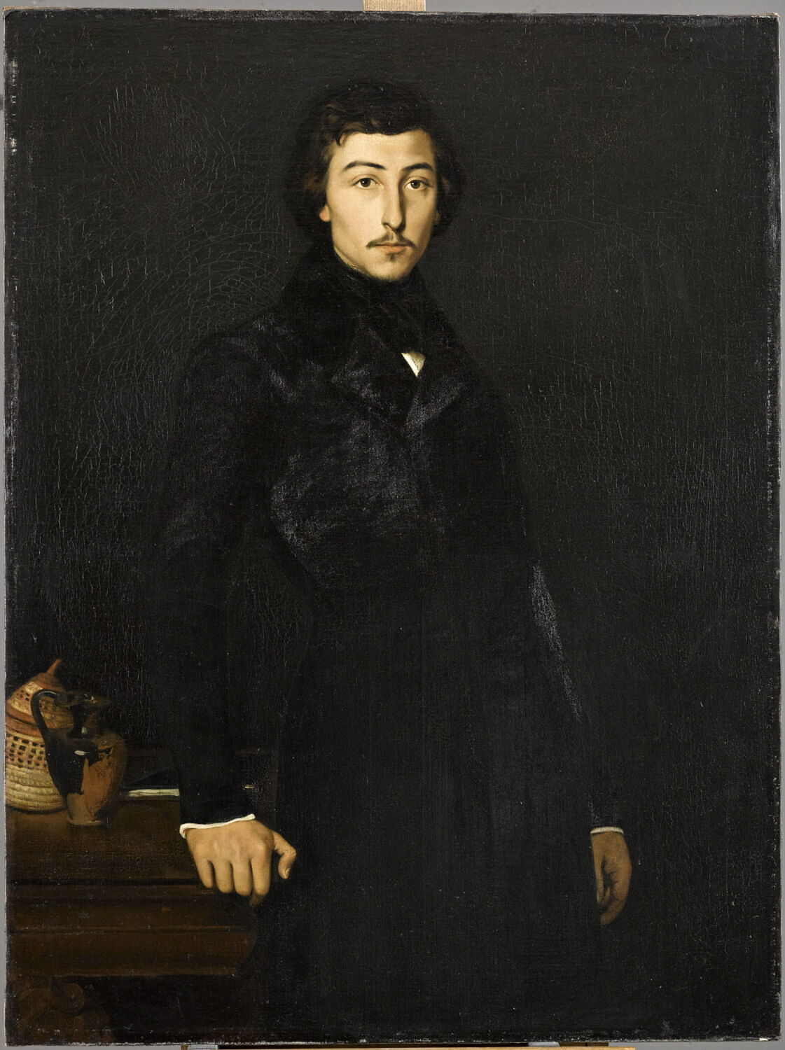Portrait de Prosper Marilhat (1811-1847), peintre, Chassériau, Théodore, 2e quart du XIXe siècle (1835)