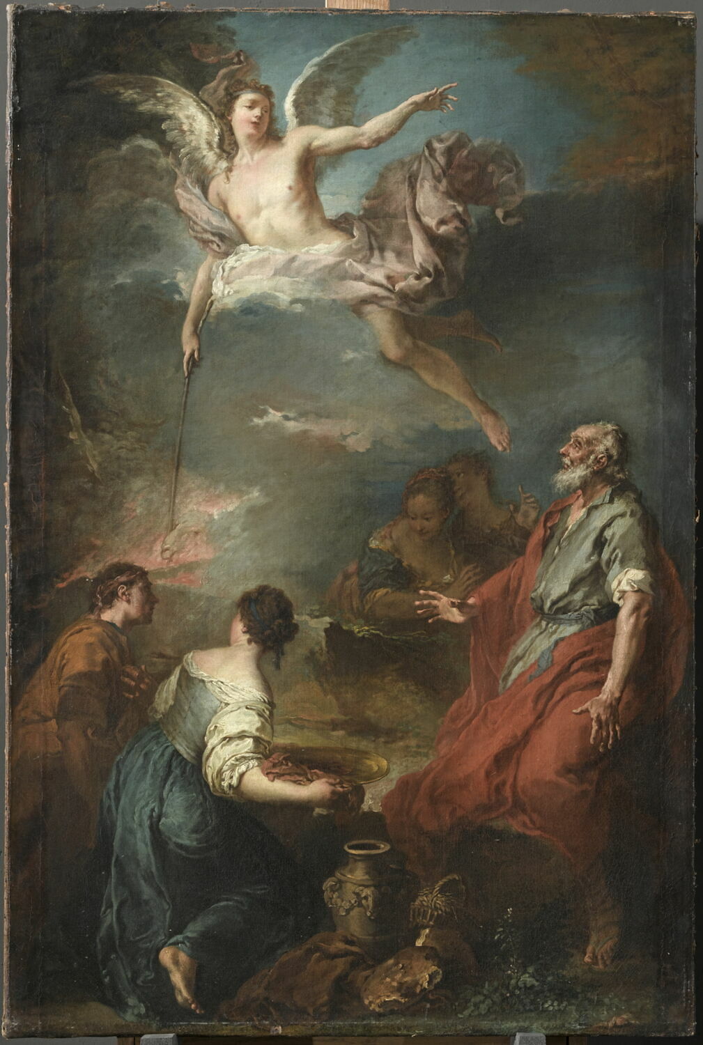 Le Sacrifice de Gédéon., Boucher, François, 2e quart du XVIIIe siècle (1725 - 1730)