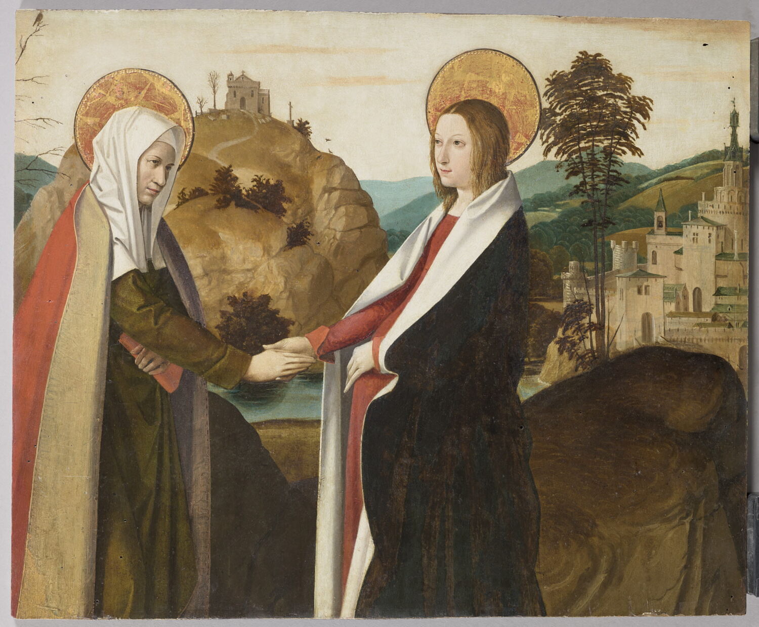 La Visitation, Lieferinxe, Josse, Fin du XVe siècle - début du XVIe siècle (vers 1497 - 1508)