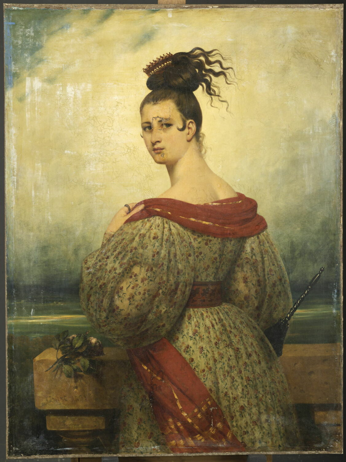 Portrait de femme., Court, Joseph-Désiré, 2e quart du XIXe siècle (1831)