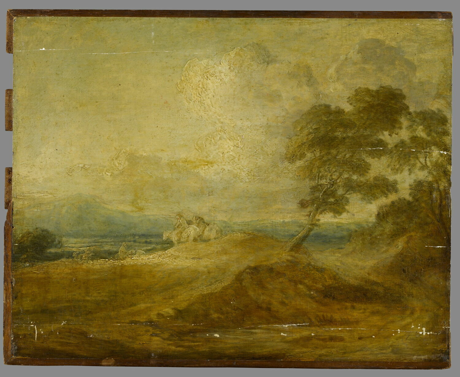 Paysage avec cavaliers, Gainsborough, Thomas, Fin du XVIIIe siècle - début du XIXè siècle (1775 - 1825)